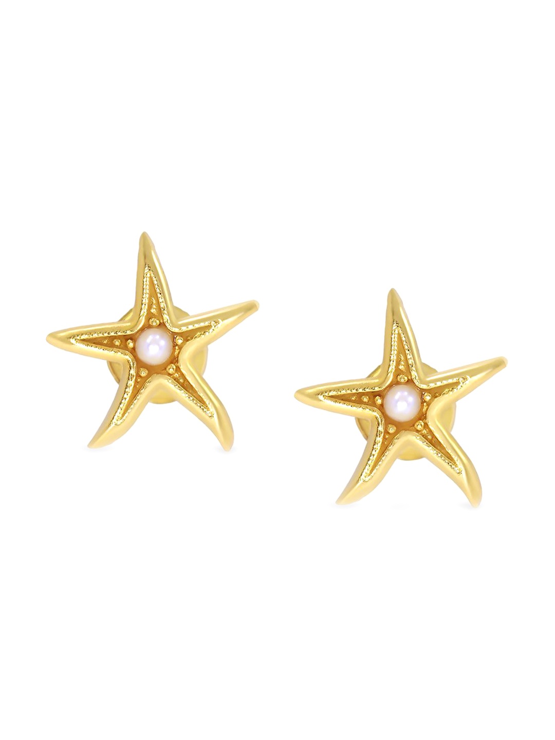 

BHIMA BIS HUID 22K Oceana Starfish Earring, Yellow