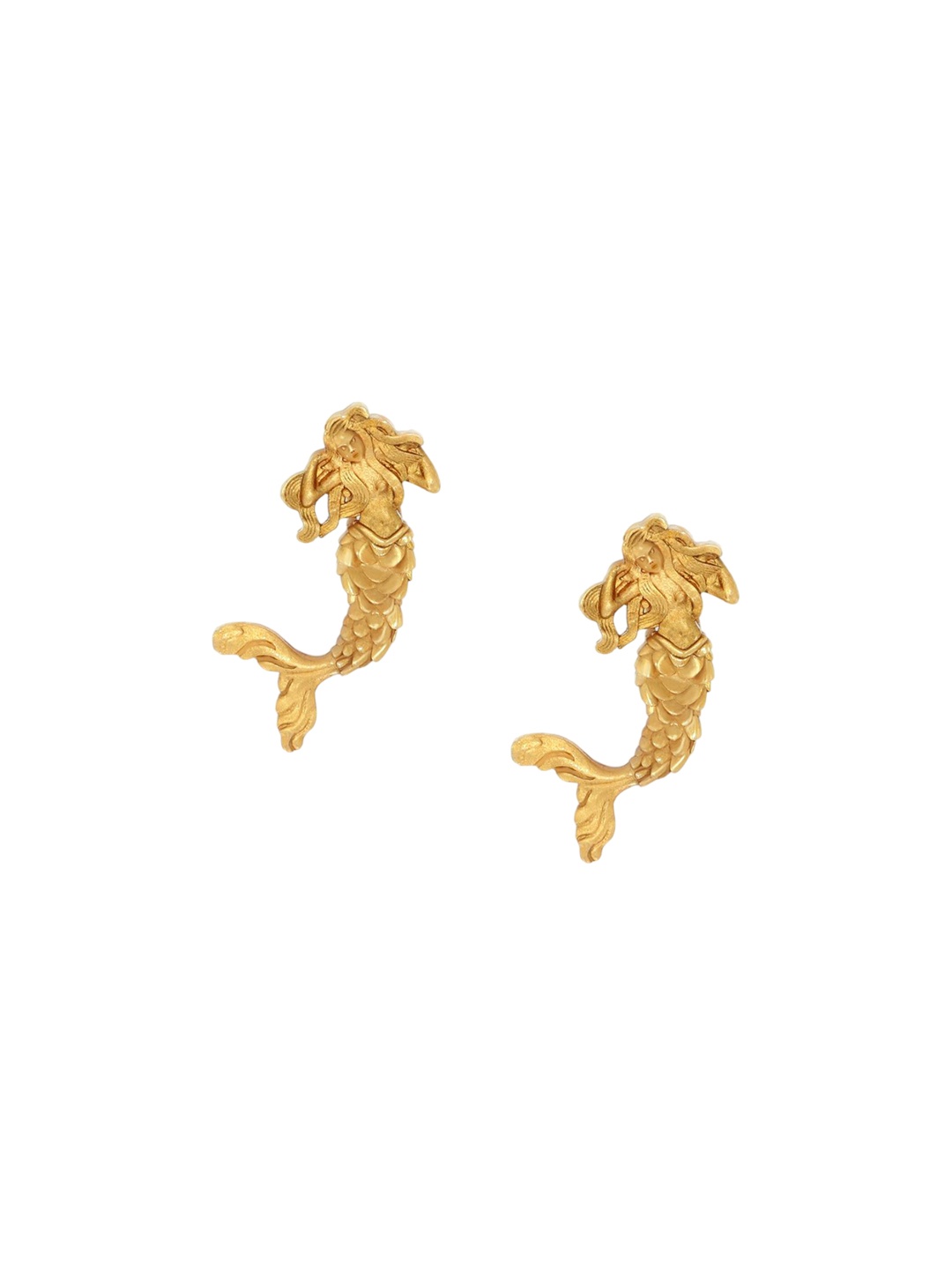 

BHIMA BIS HUID 22K Oceana Mermaid Earring, Yellow