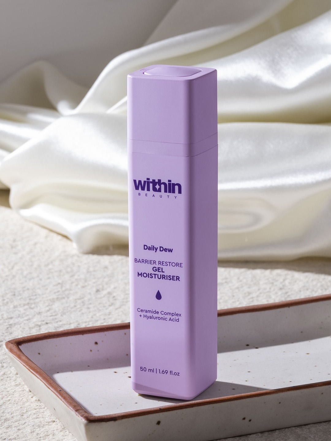 

Within Beauty Ceramide & Hyaluronic Acid Gel Moisturizer-50ml, Purple