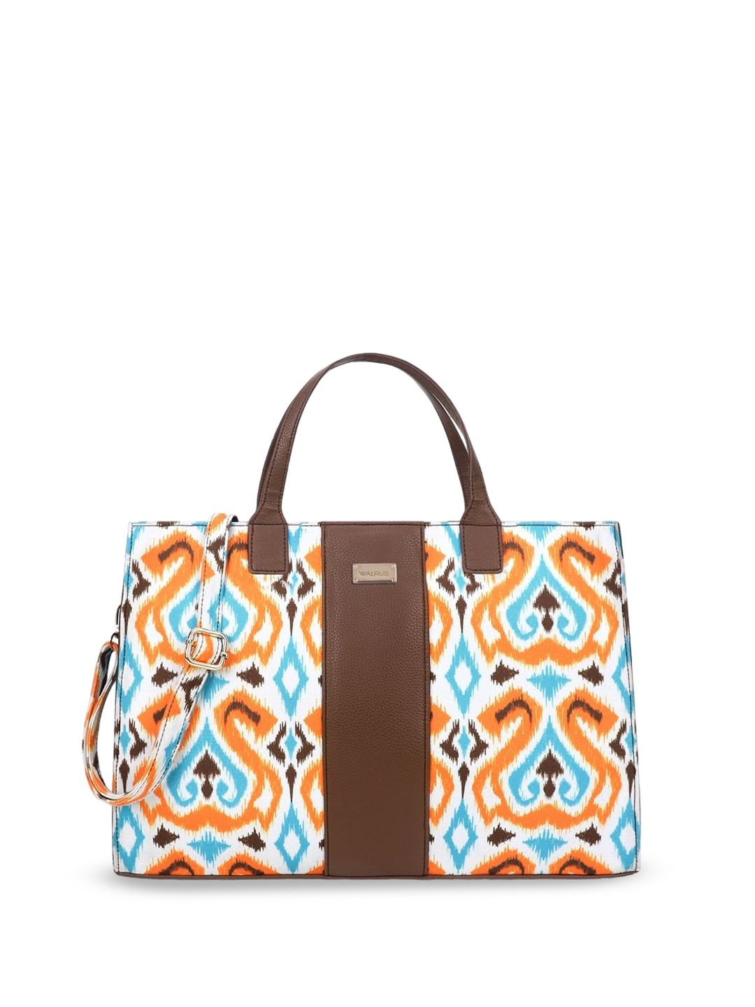

Walrus Shopper Tote Bag, Orange