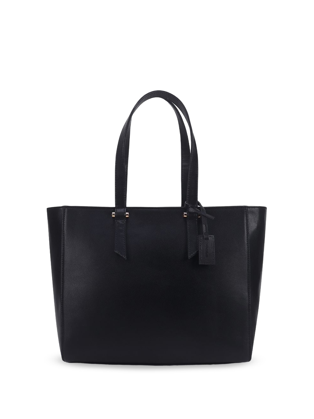 

Walrus Structured Tote Bag, Black