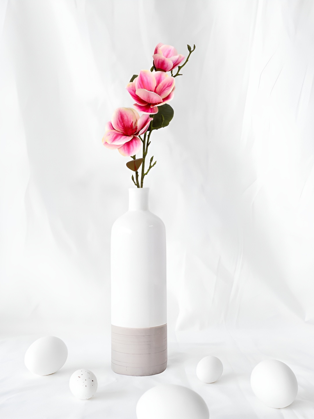 

THE HOME CO. Pink & white Orchid Artificial Flower