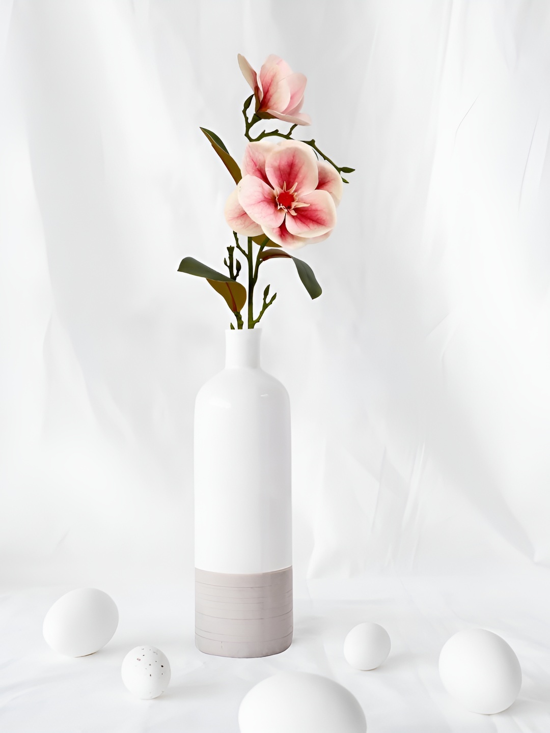 

THE HOME CO. Pink & White Orchid Artificial Flower