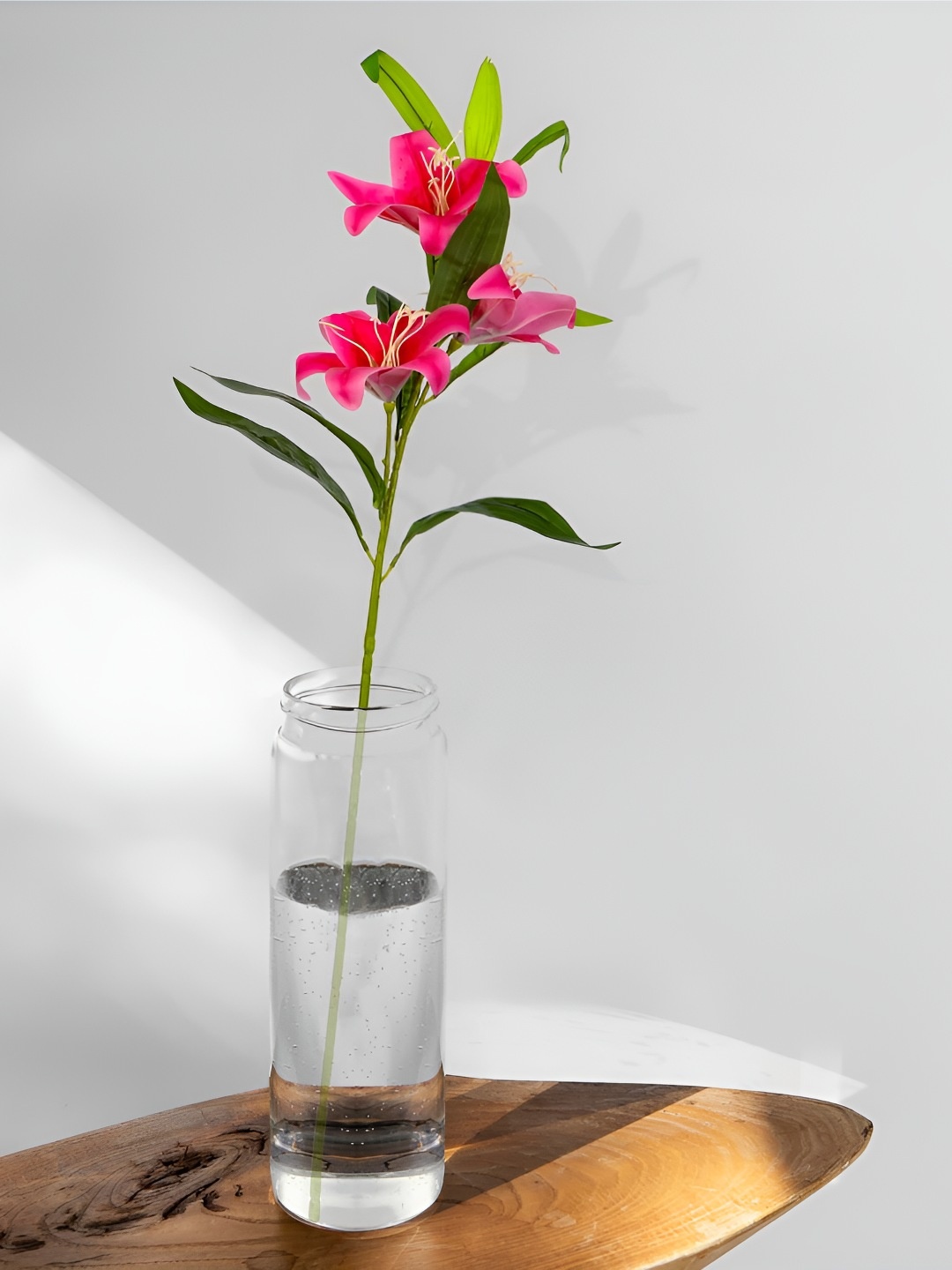

THE HOME CO. Pink Lily Artificial Flower