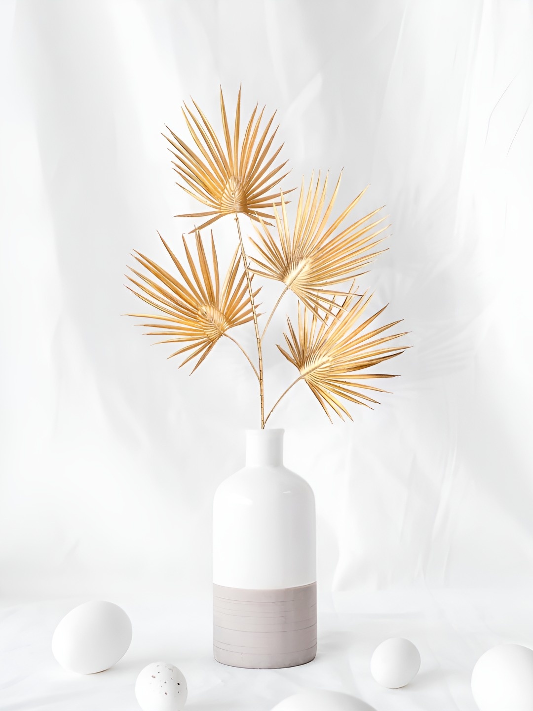 

THE HOME CO. Gold-Toned Poppy Artificial Flower