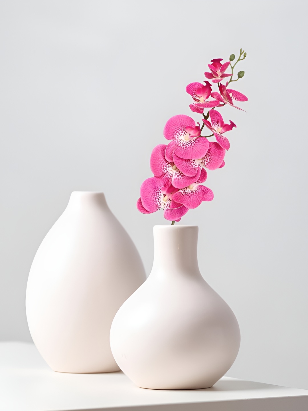 

THE HOME CO. Pink & White Non-Hanging Orchid Artificial Flower