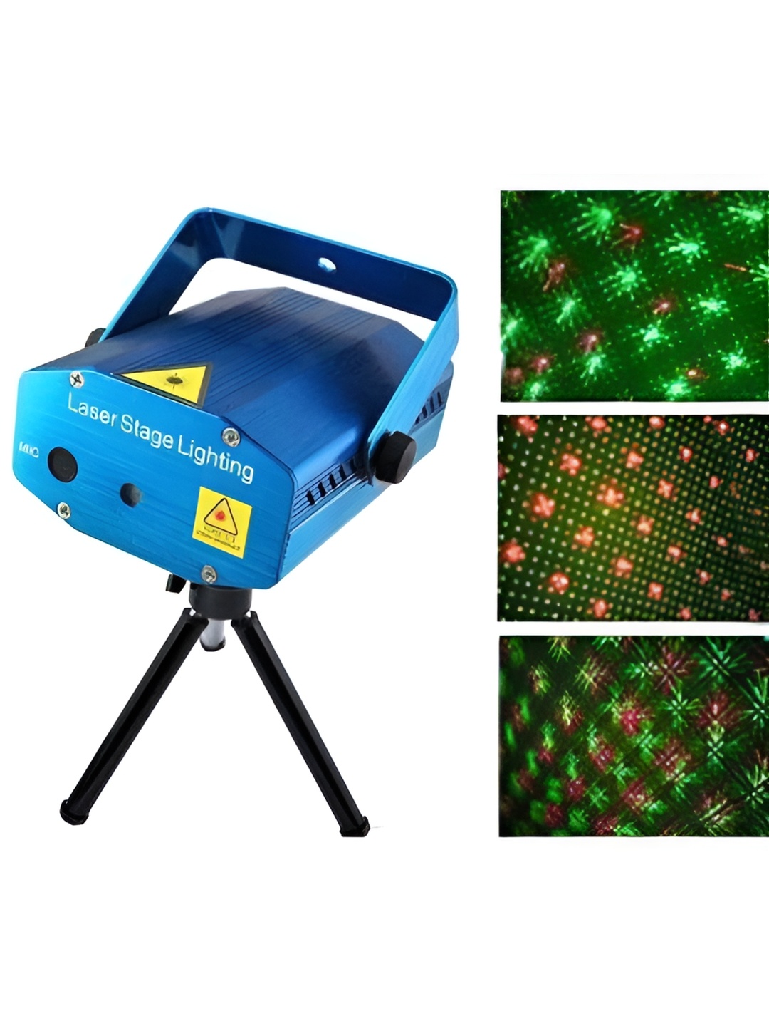 

ENORMITY Blue & Black Textured Mini Laser Projector