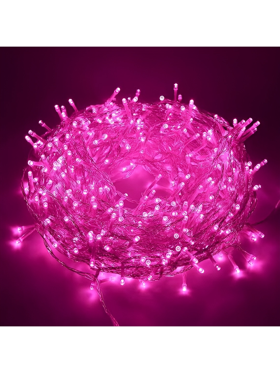 

ENORMITY Pink Rice Shape String Lights