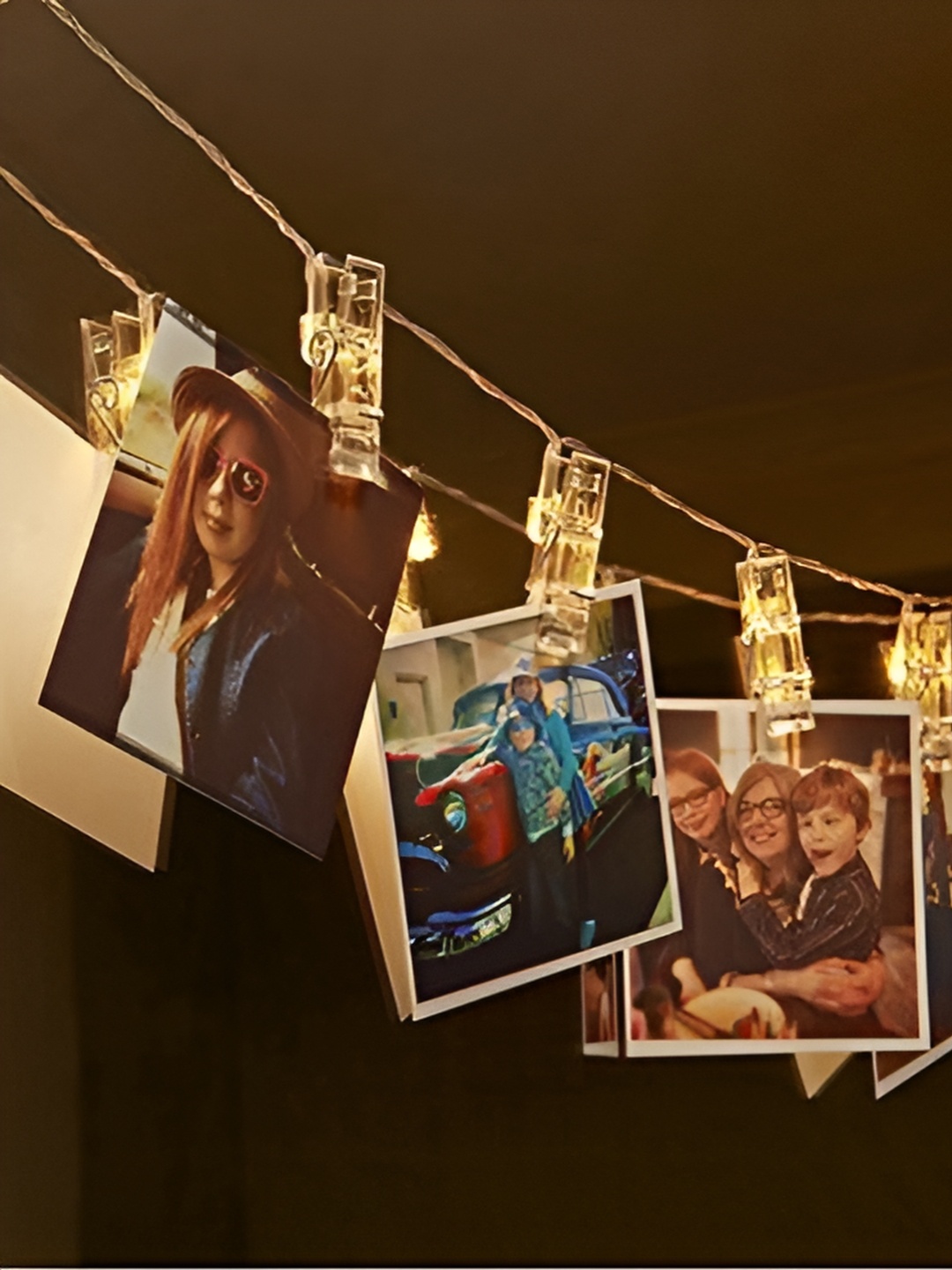 

ENORMITY Yellow Photo Clip String Lights