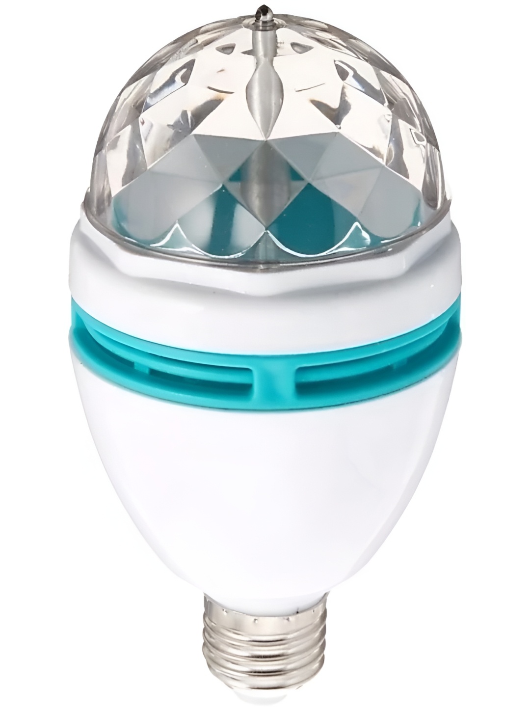 

ENORMITY White & Green Textured Contemporary Disco Ball Bulb