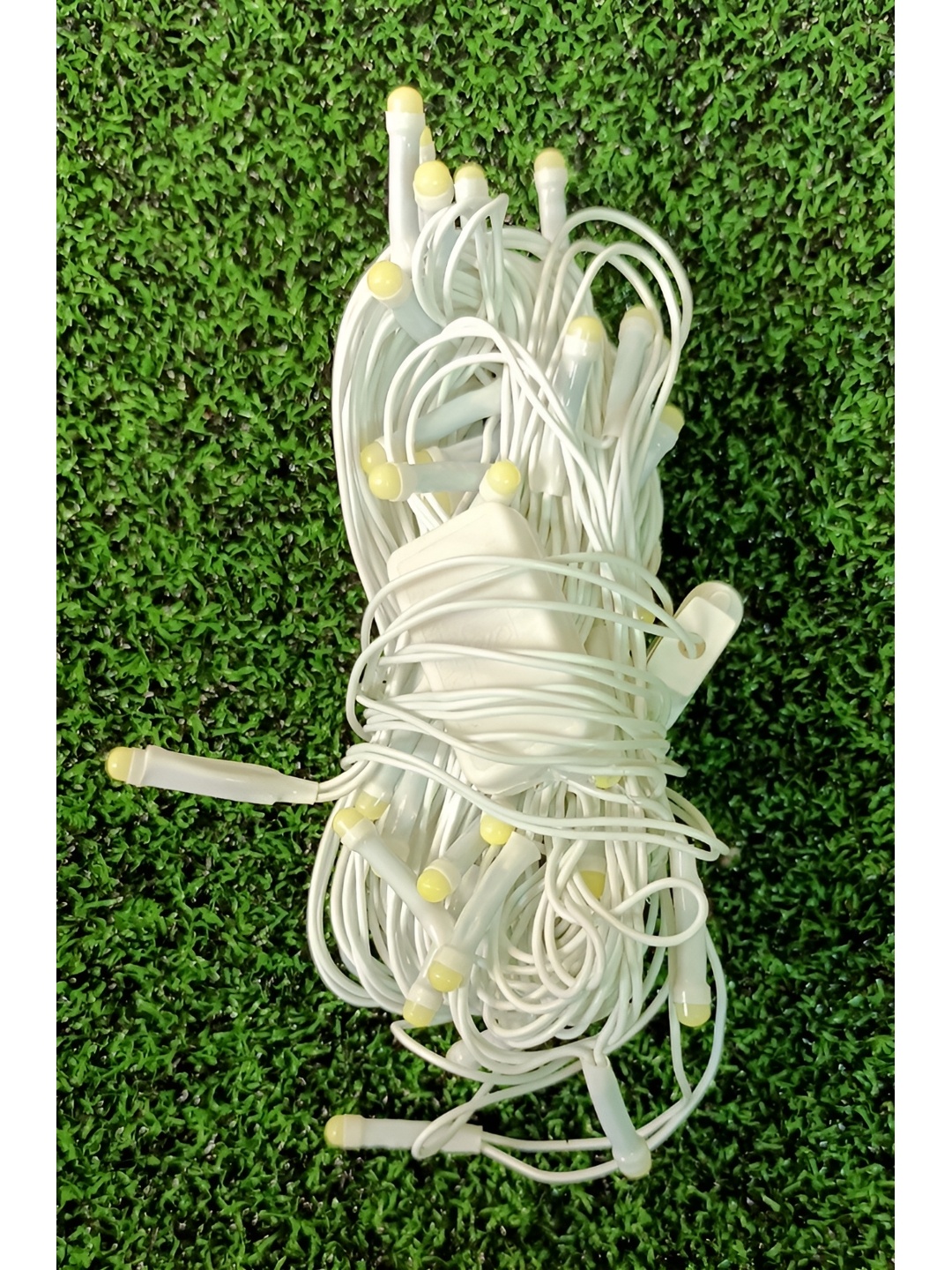 

ENORMITY White & Yellow Rice String Lights