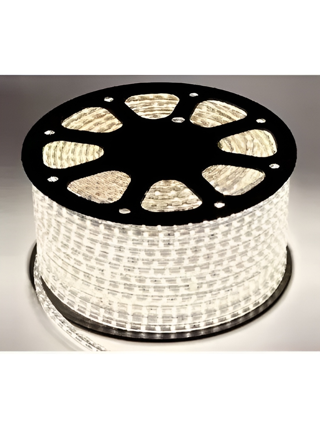 

ENORMITY White & Black Rice Shape String Lights