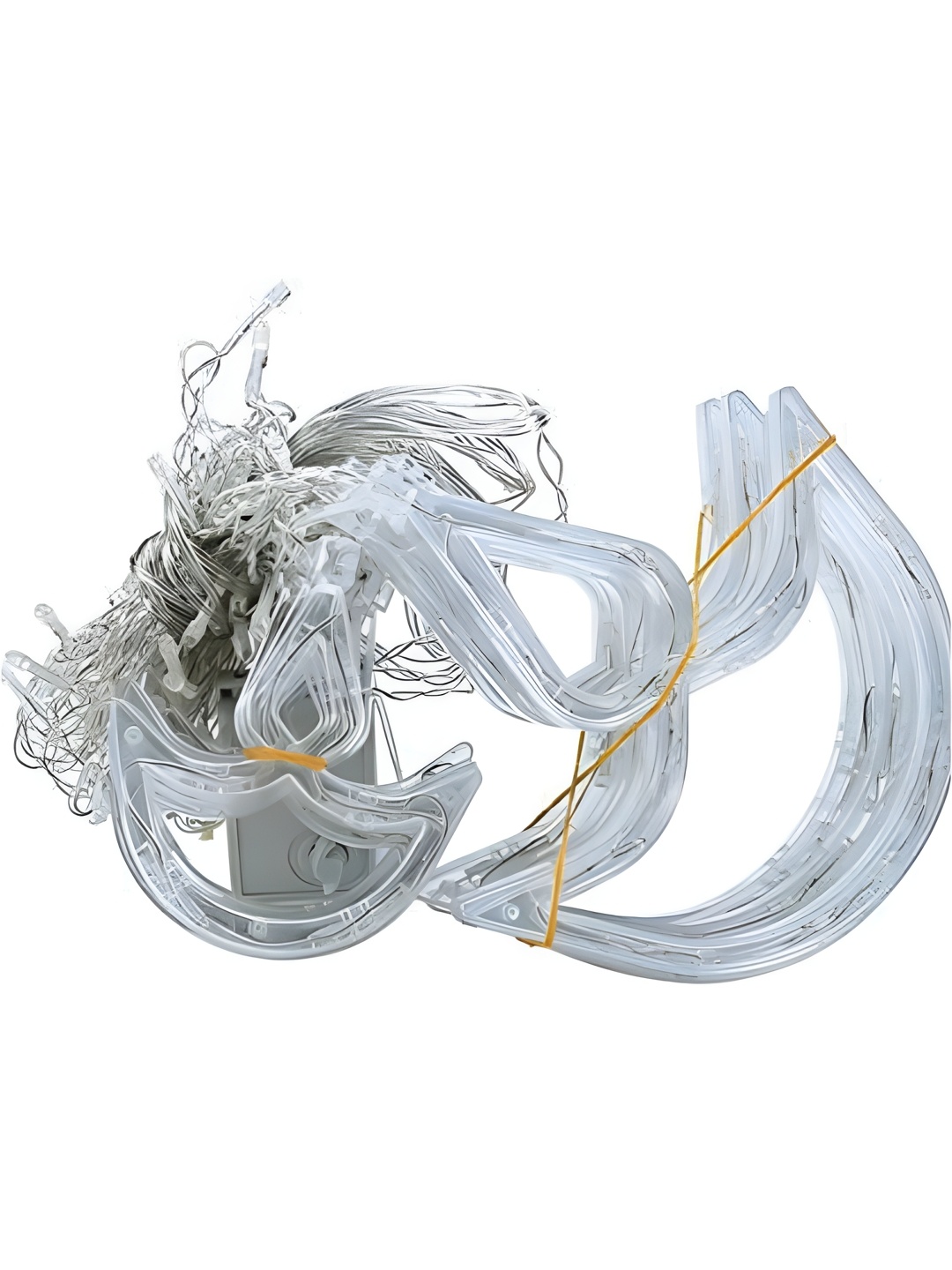 

ENORMITY Yellow Diya Shaped String Lights
