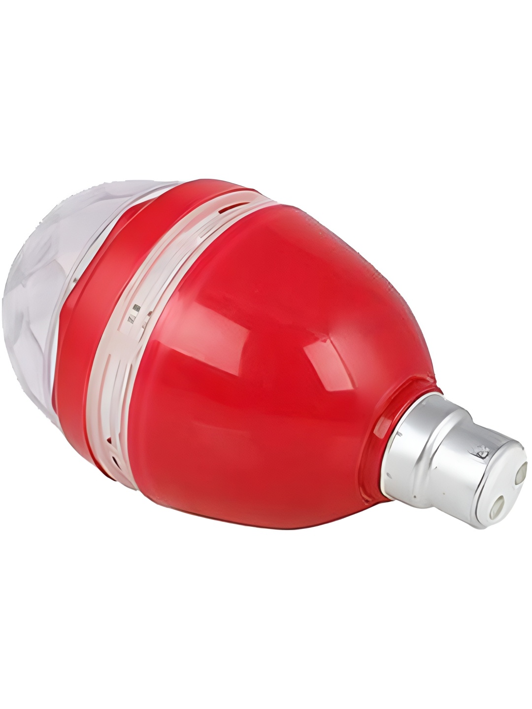

ENORMITY Red & White Textured Rotating Semi-sphere Disco Ceiling Lamps