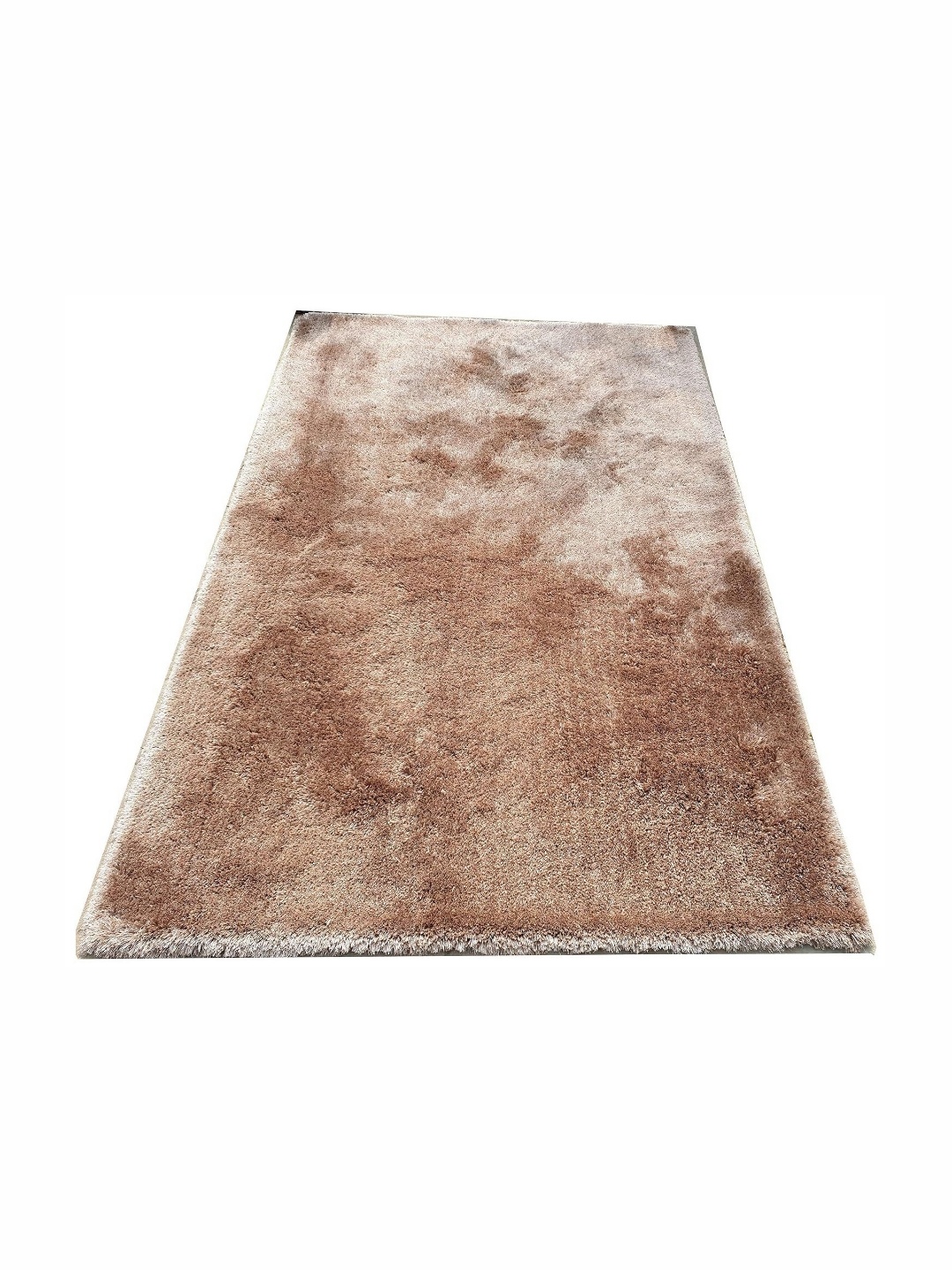 

IMRA CARPET Brown Shaggy Cotton Canvas Rectangle Carpet