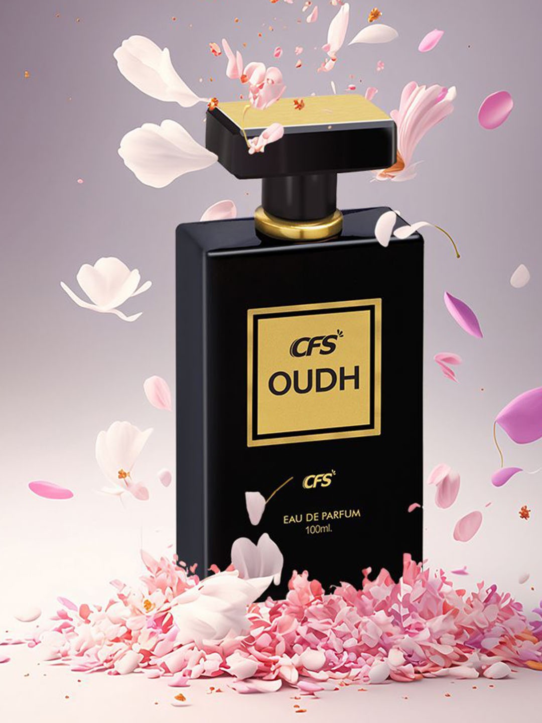 

CFS Oudh Eau De Parfum & Cargo Blue Long Lasting Deodorant Combo, Black