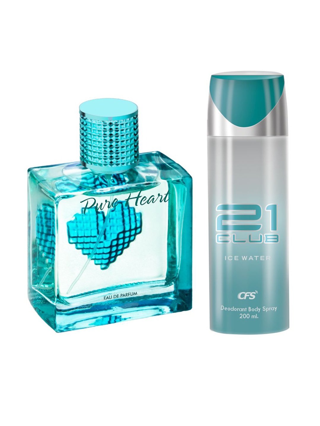 

CFS Pure Heart Blue Eau De Parfum & Ice Water Long Lasting Deodorant Combo