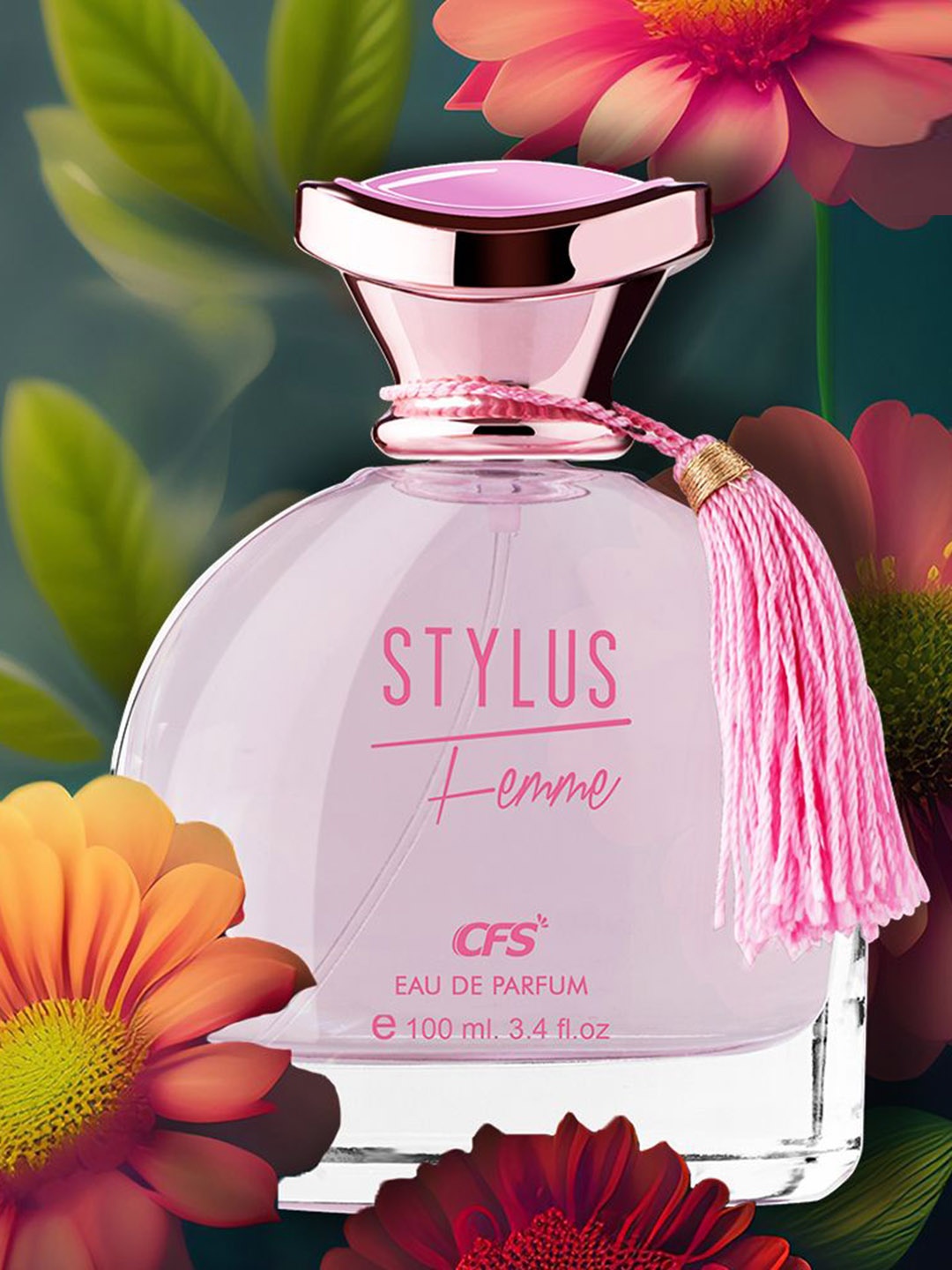 

CFS Stylus Eau De Parfum & Cargo Blue Long Lasting Deodorant Combo, Pink