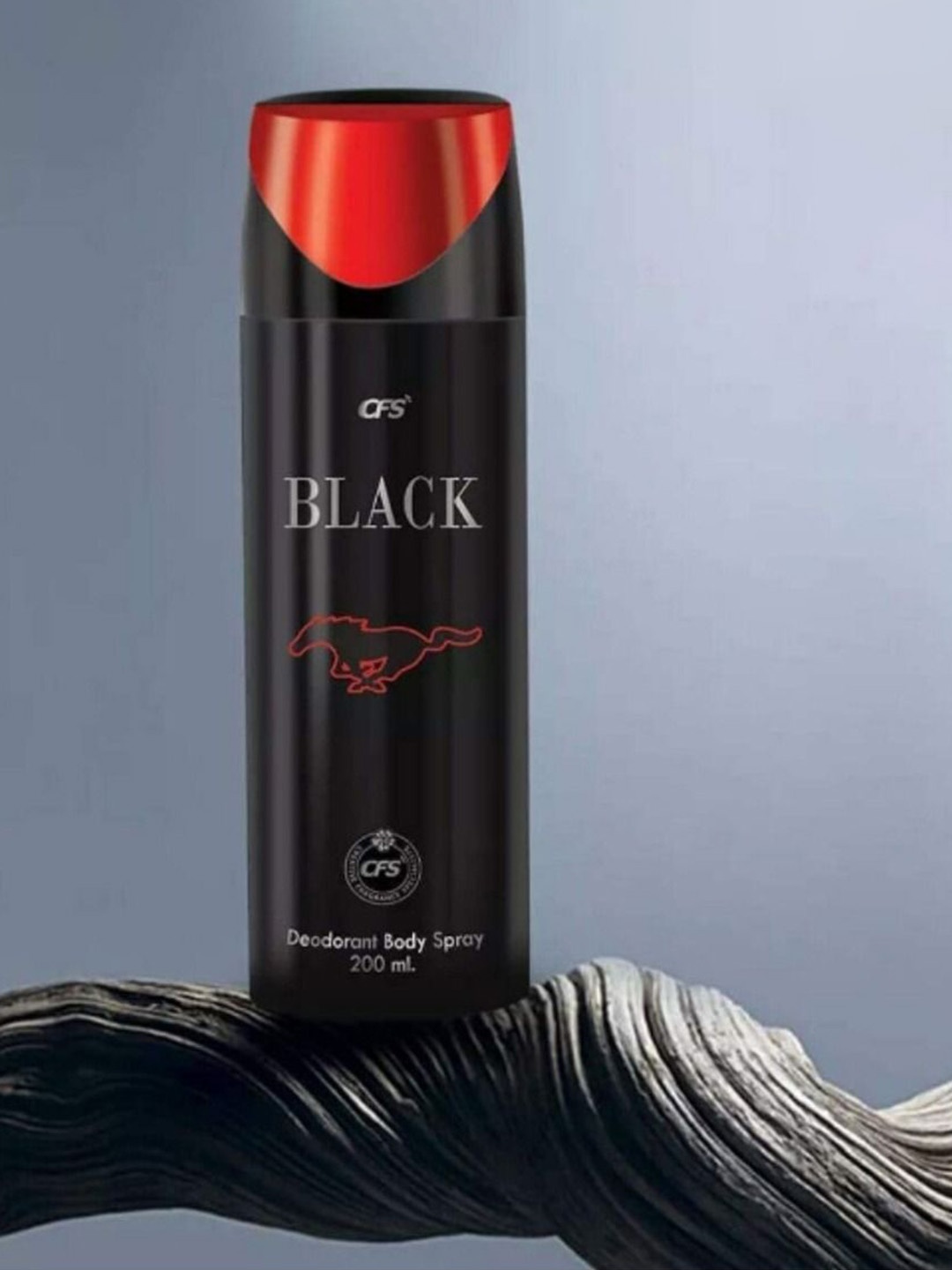 

CFS Rose Lady EDP Long Lasting Perfume & Black Deodorant Body Spray - 300ml, Red