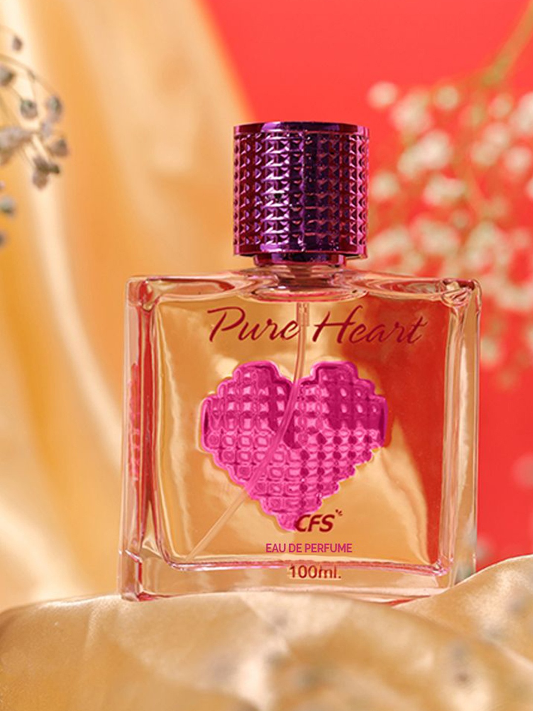 

CFS Pure Heart Pink EDP Long Lasting Perfume & Man Only Black Deodorant Body Spray - 300ml