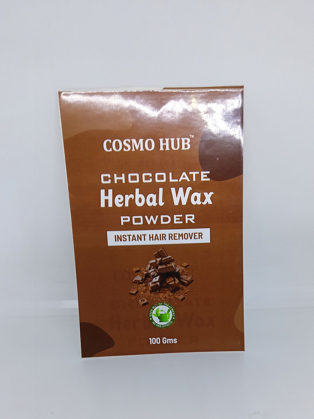 

COSMO HUB Chocolate Herbal Wax Powder for Instant Hair Removal - 100g, Brown