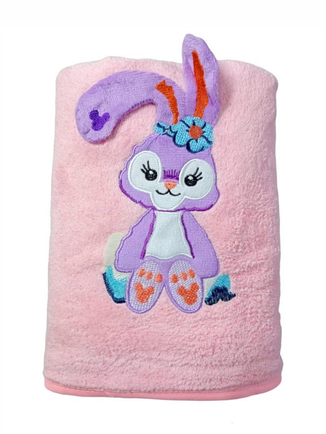 

Butterthief Peach & Purple Printed Microfiber 250 GSM Bath Towel