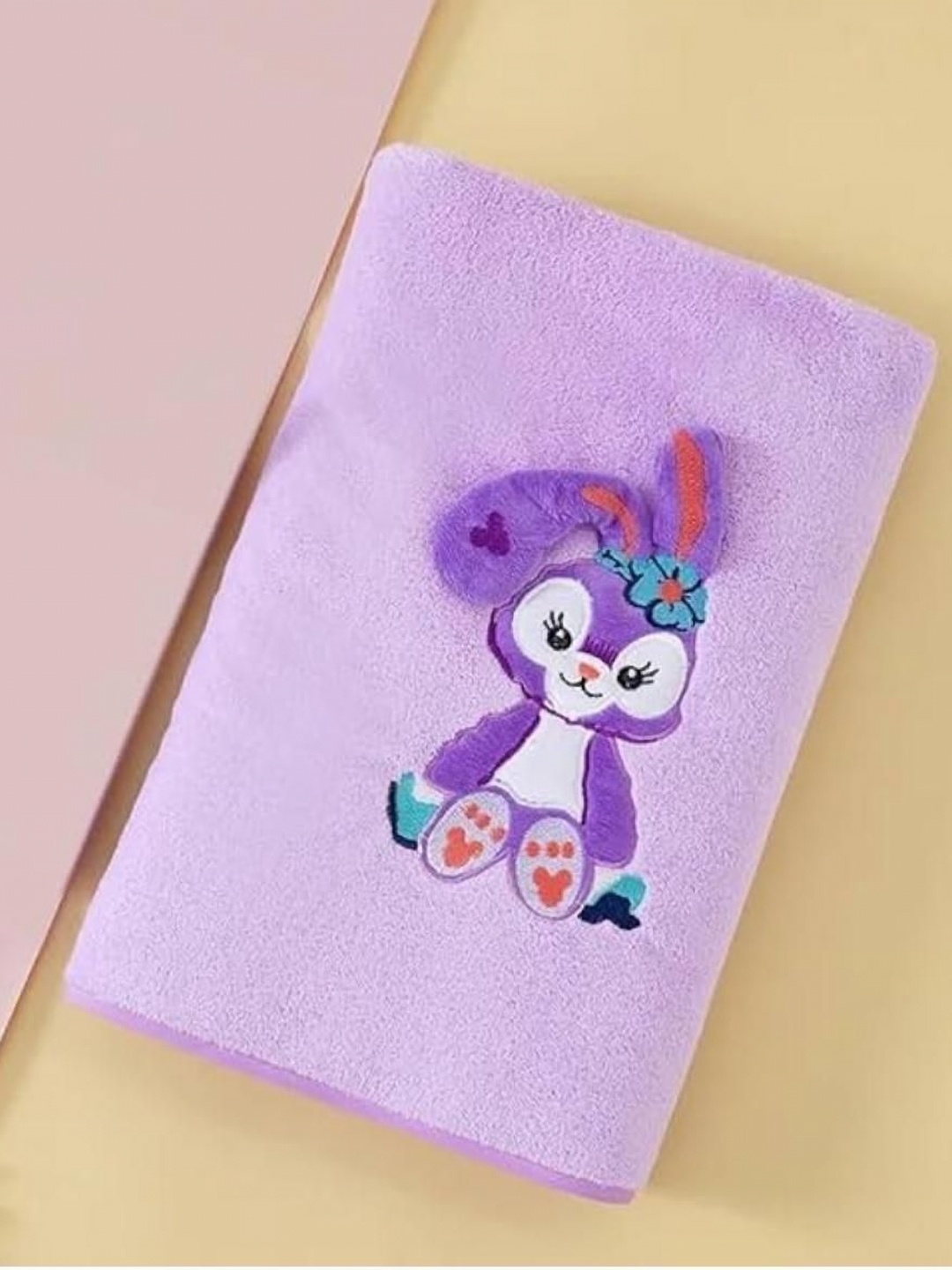 

Butterthief Purple & White Printed Microfiber 250 GSM Bath Towel