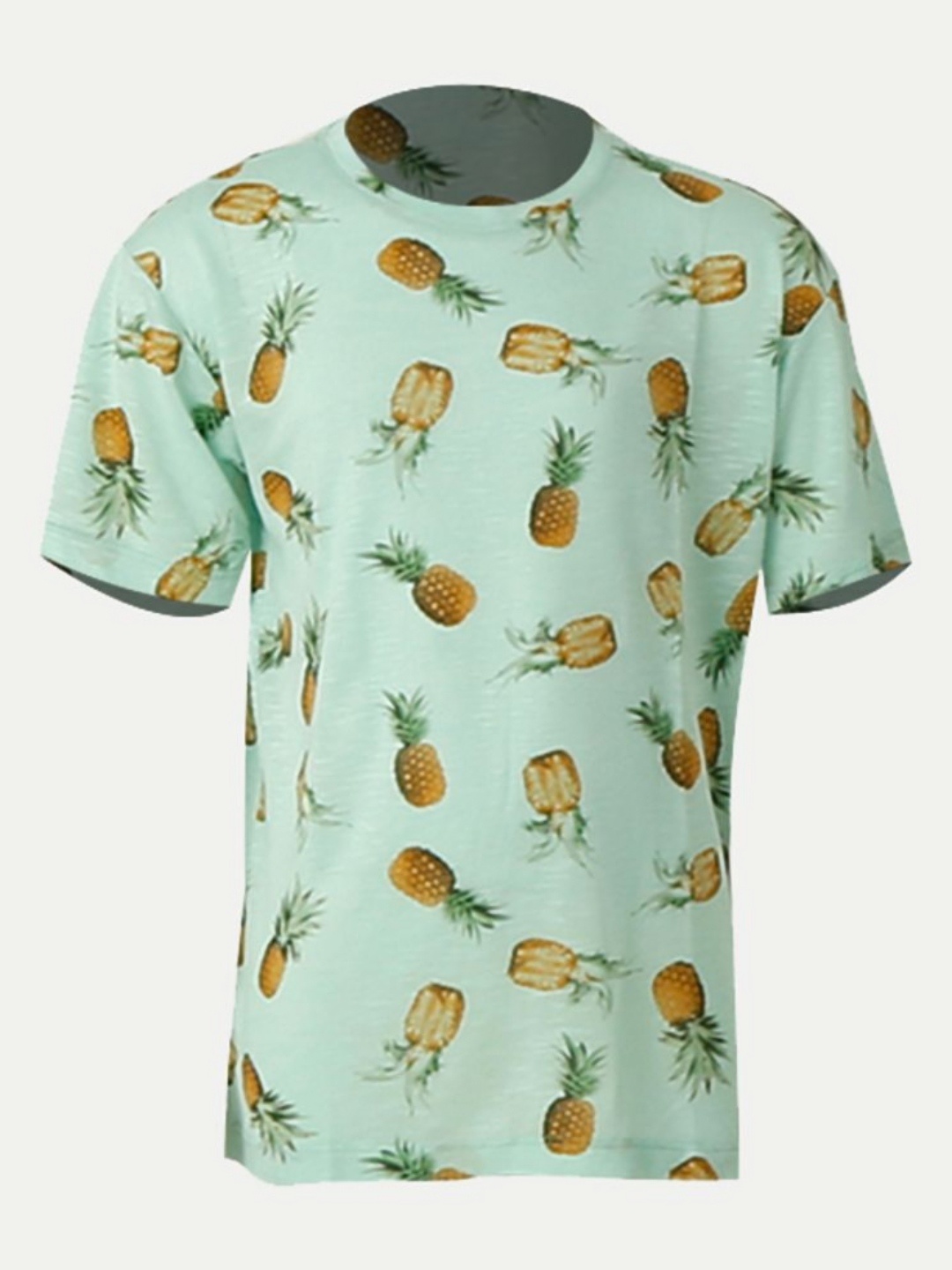 

BAESD Kids Unisex All-Over Printed Green T.Shirt