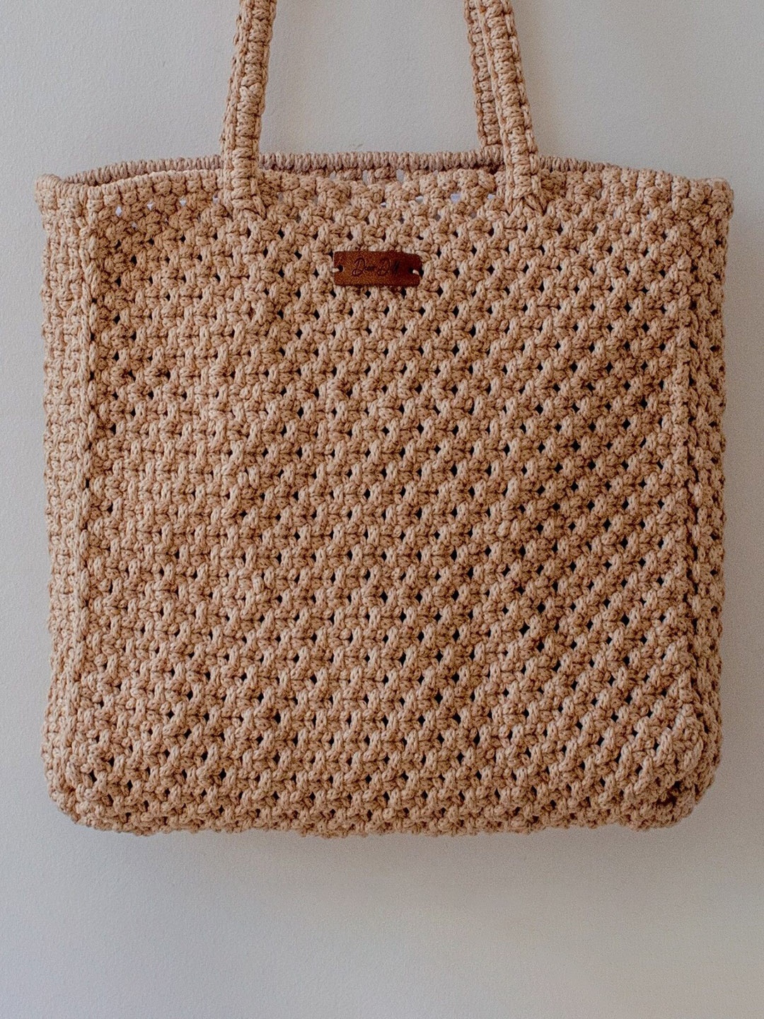 

DECORDILL Women Shopper Handheld Bag with Quilted, Beige