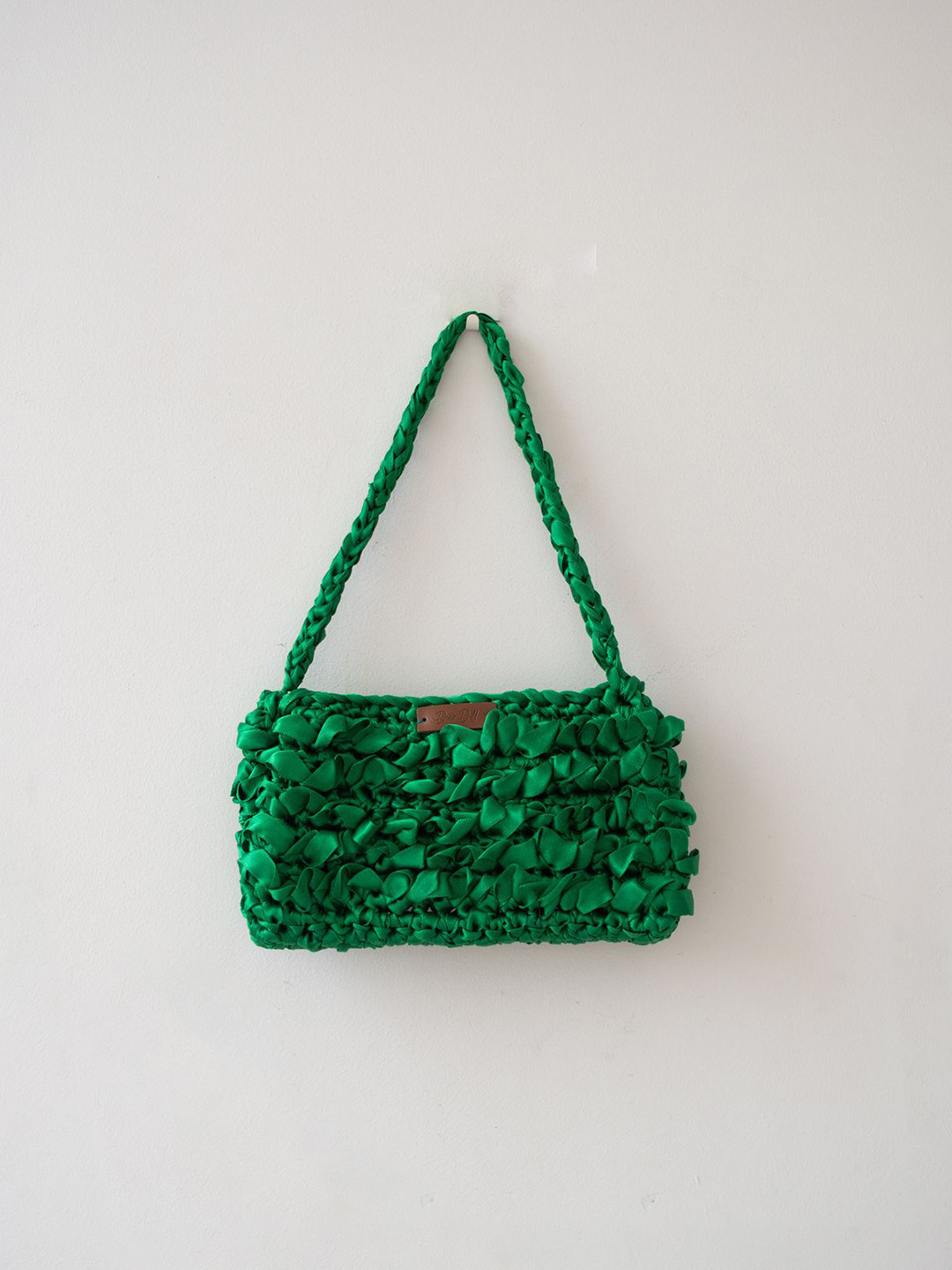 

DECORDILL Printed Oversized Bucket Hobo Bag with Tasselled, Green