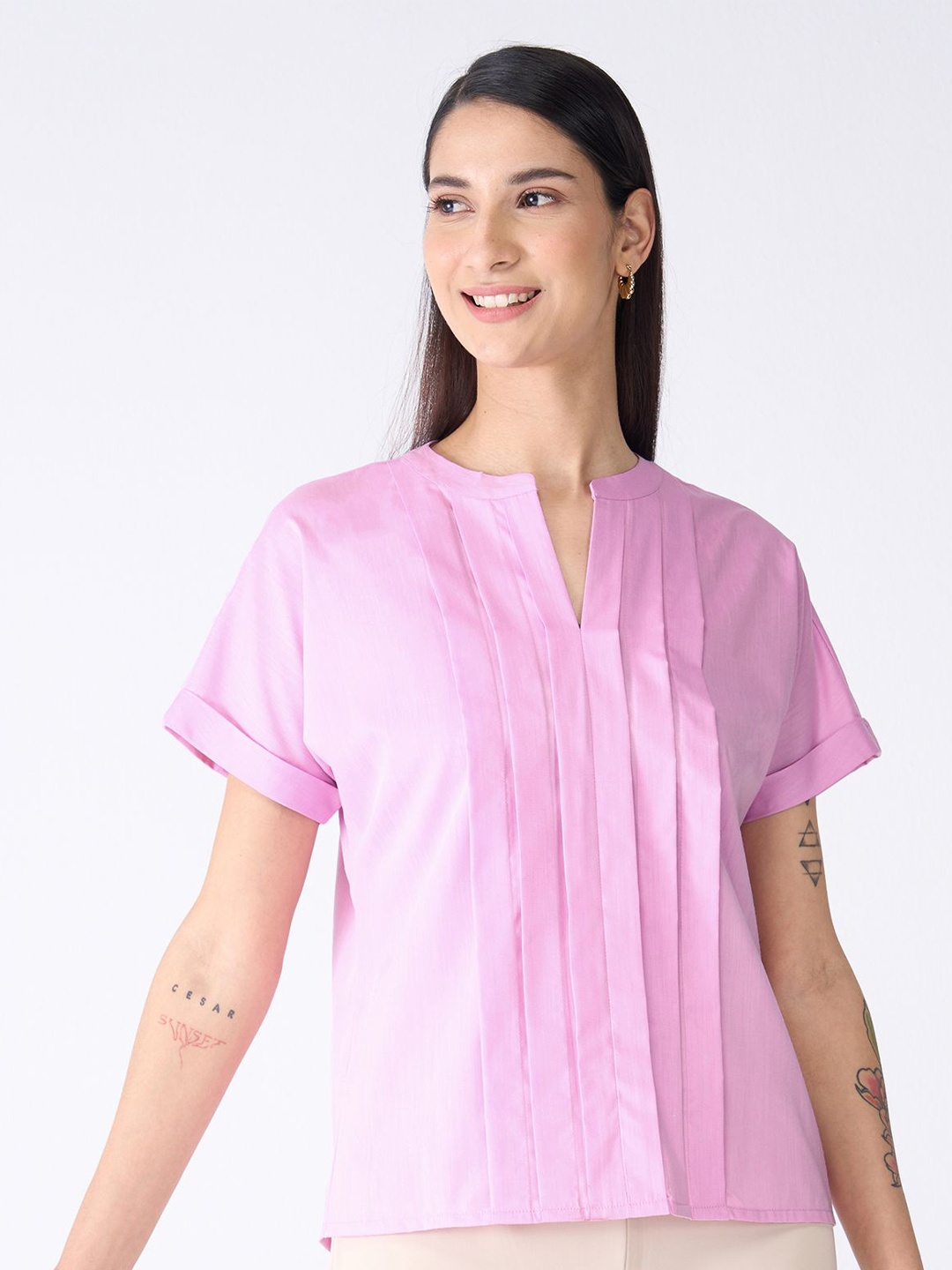 

SALT ATTIRE Top, Purple