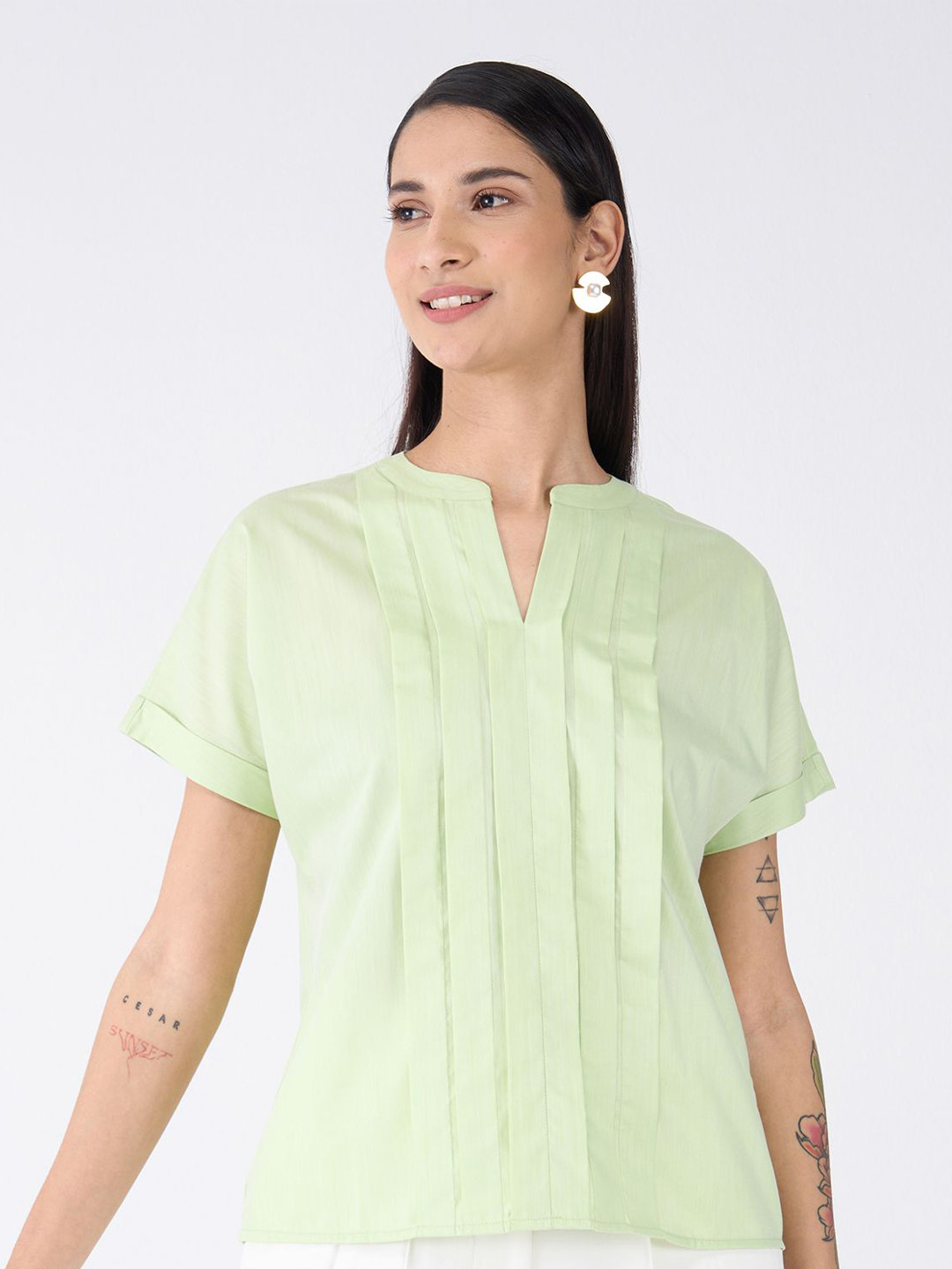

SALT ATTIRE Top, Green