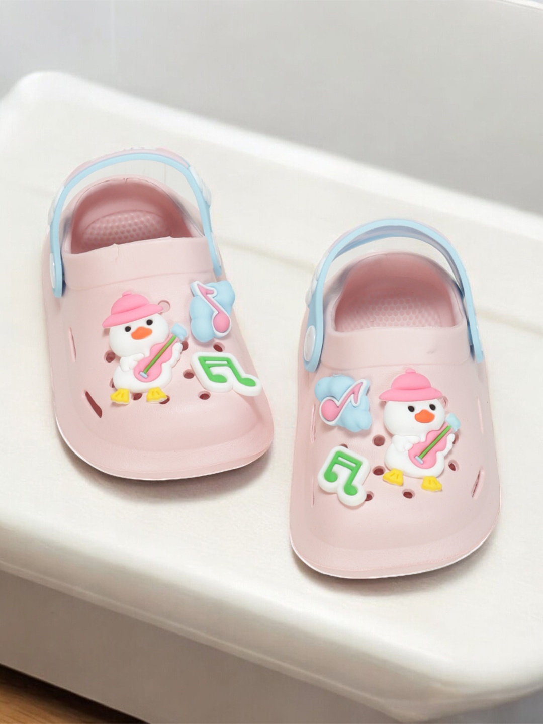 

Lil Lollipop Kids-Unisex Infants Anti Slip Clogs, Pink