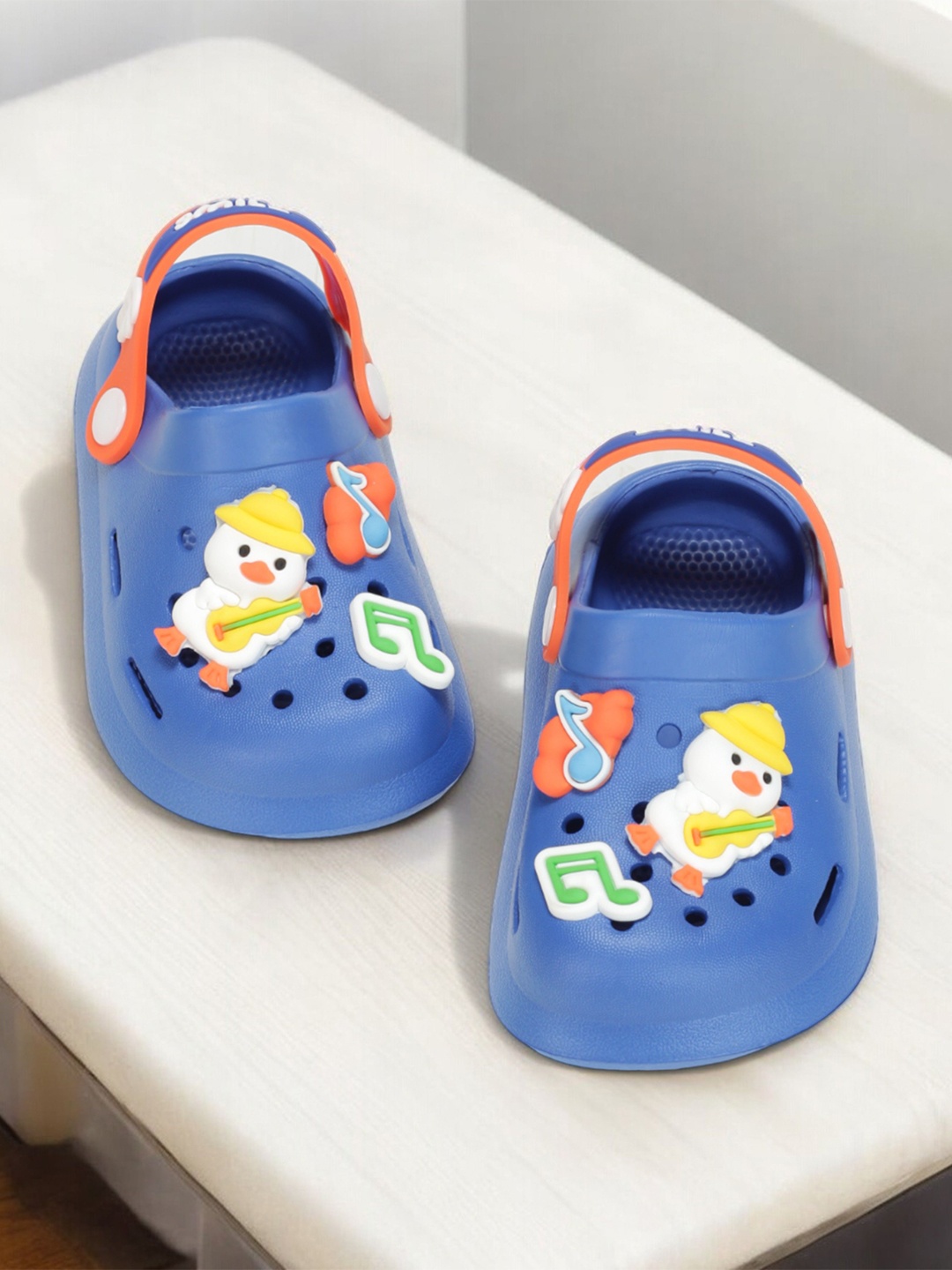 

Lil Lollipop Infants Anti Slip Clogs, Navy blue