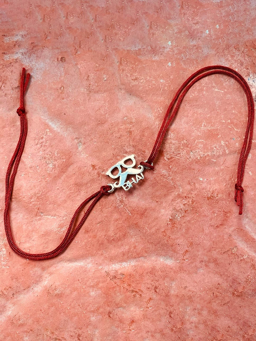 

trueBrowns 925 Sterling Silver Chashmish Bhai Thread Rakhi