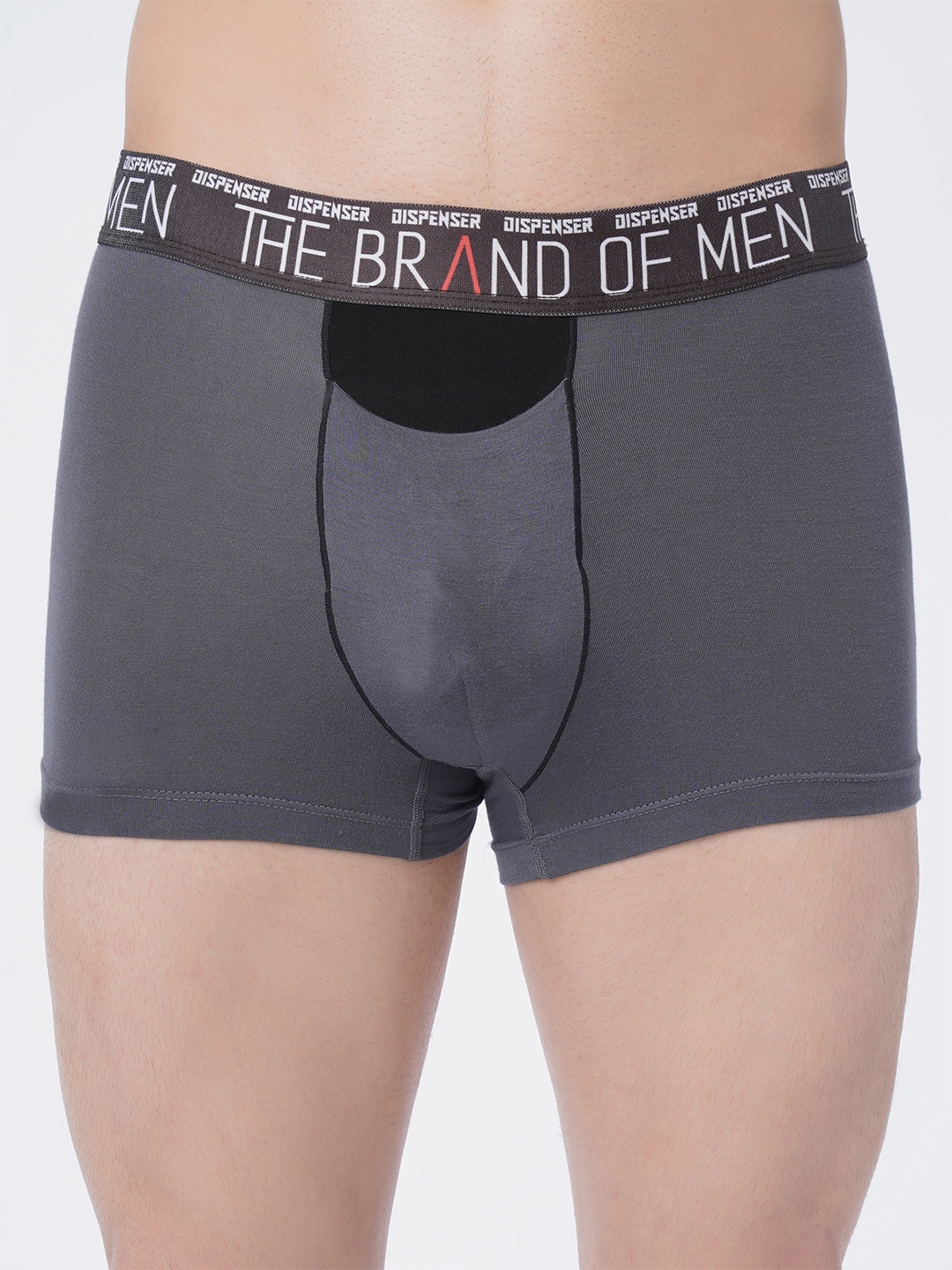 

DISPENSER Men Mid-Rise Trunks S4-Trunk-Grey-M