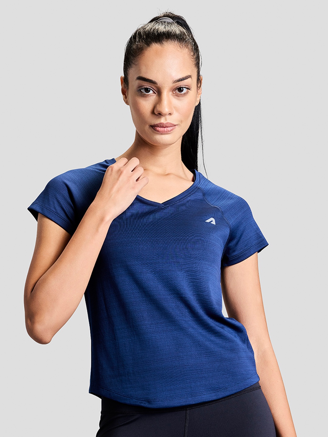 

BOLDFIT Rapid Dry Gym T-shirt, Navy blue