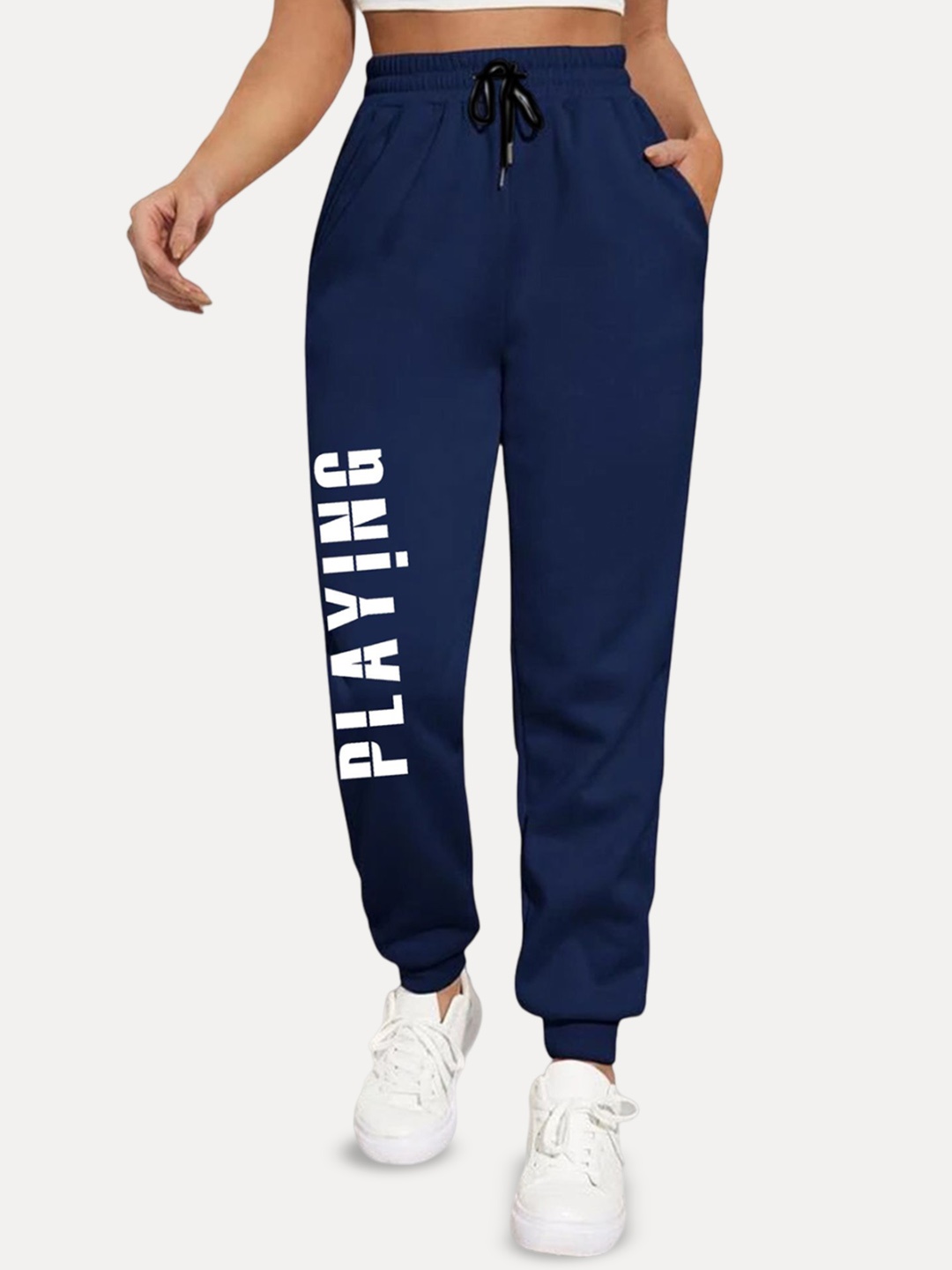 

TABADTOD Women Relaxed Joggers Trousers, Blue