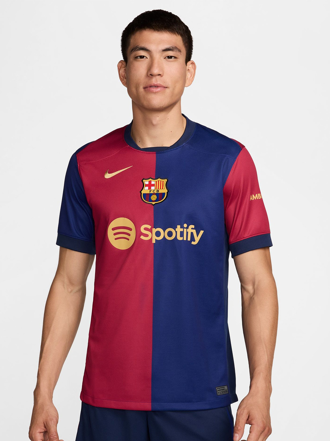

Nike F.C. Barcelona 2024/25 Stadium Home Men's Nike Dri-FIT Football Replica Shirt, Blue