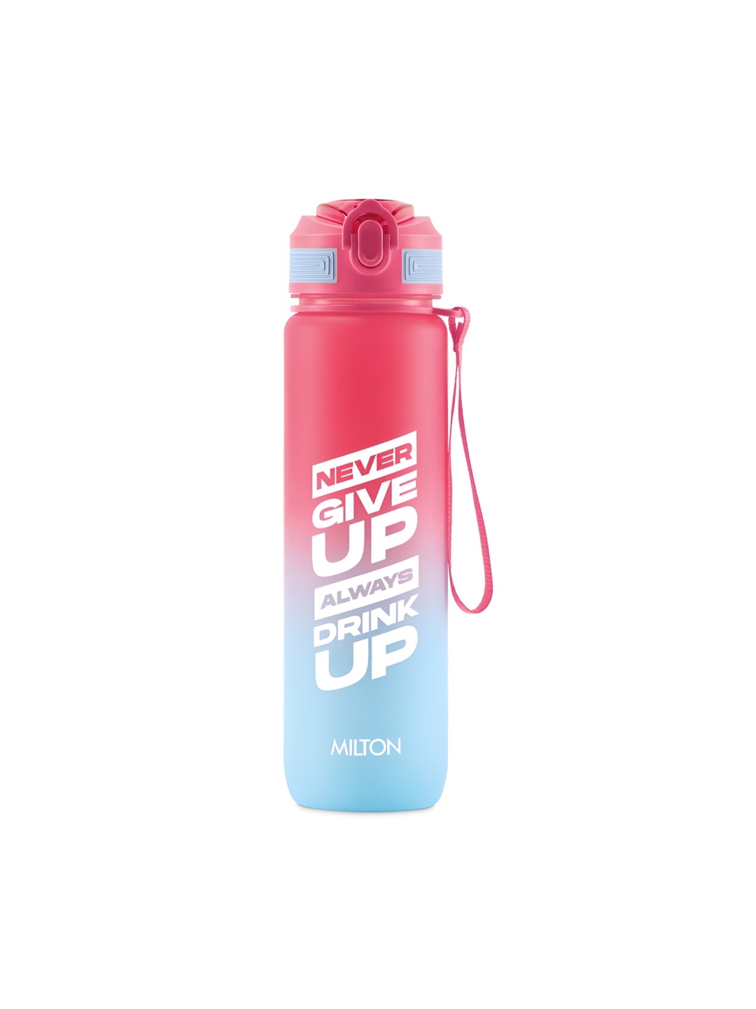 

Milton Red Gen'Z 1000 Motivational Sipper Never Give Up Water Bottle 1000ml