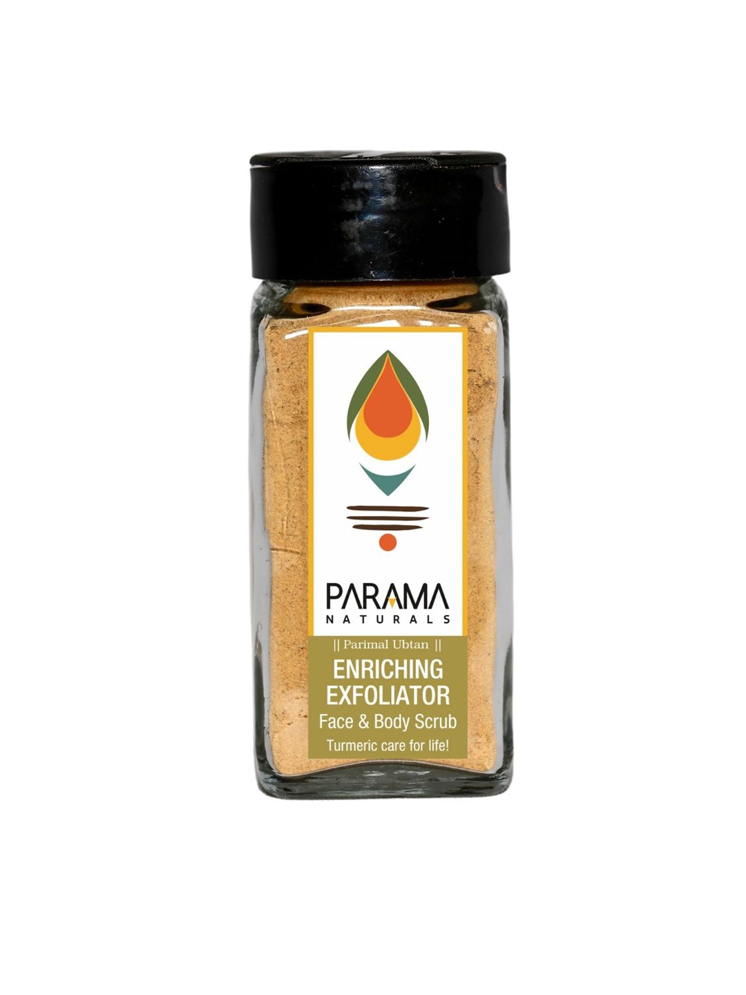 

Parama Naturals Parimal Ubtan Enriching Exfoliator Face & Body Scrub - 50 g, Brown