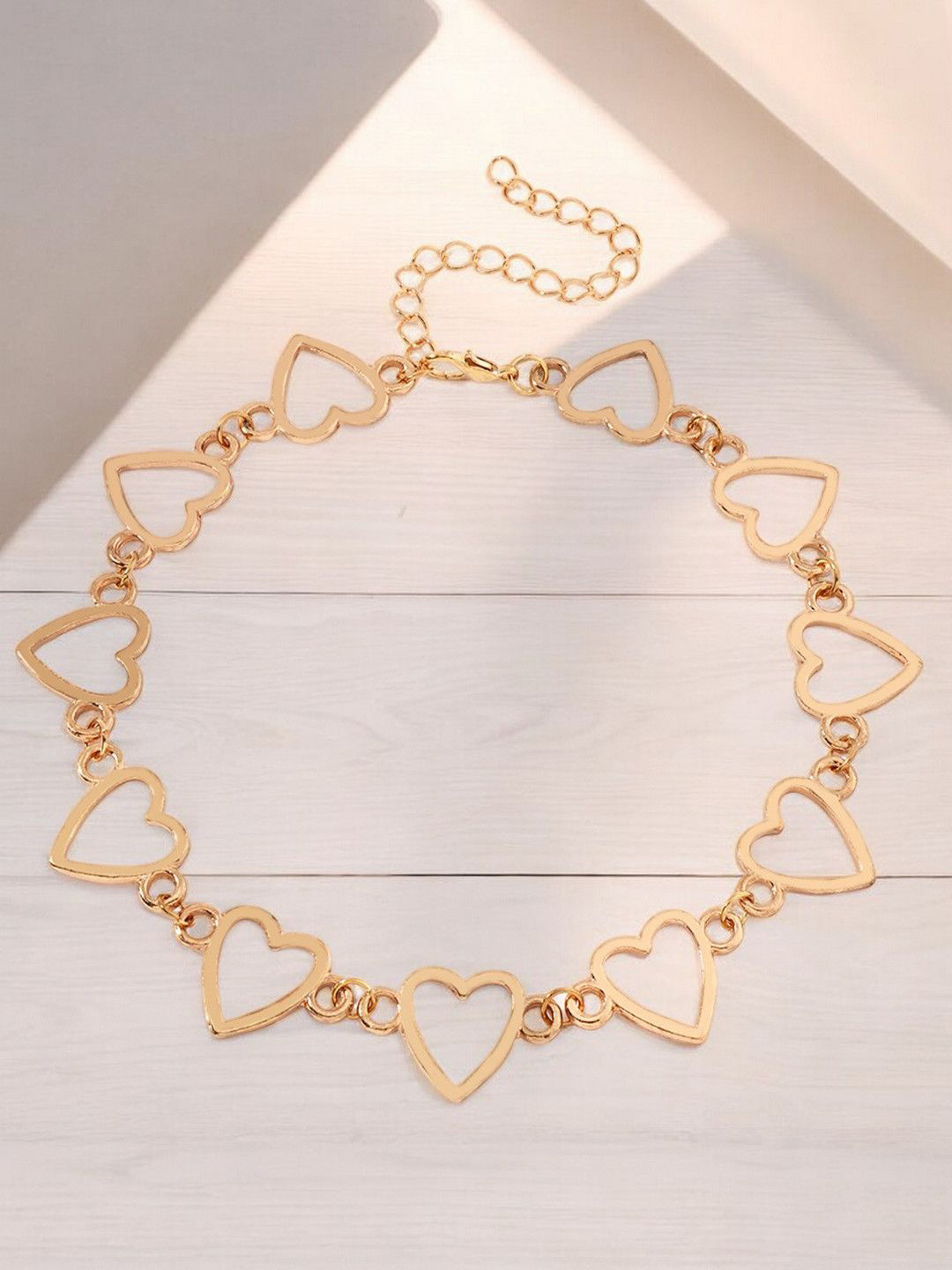 

OOMPH Statement Metal Necklace, Gold