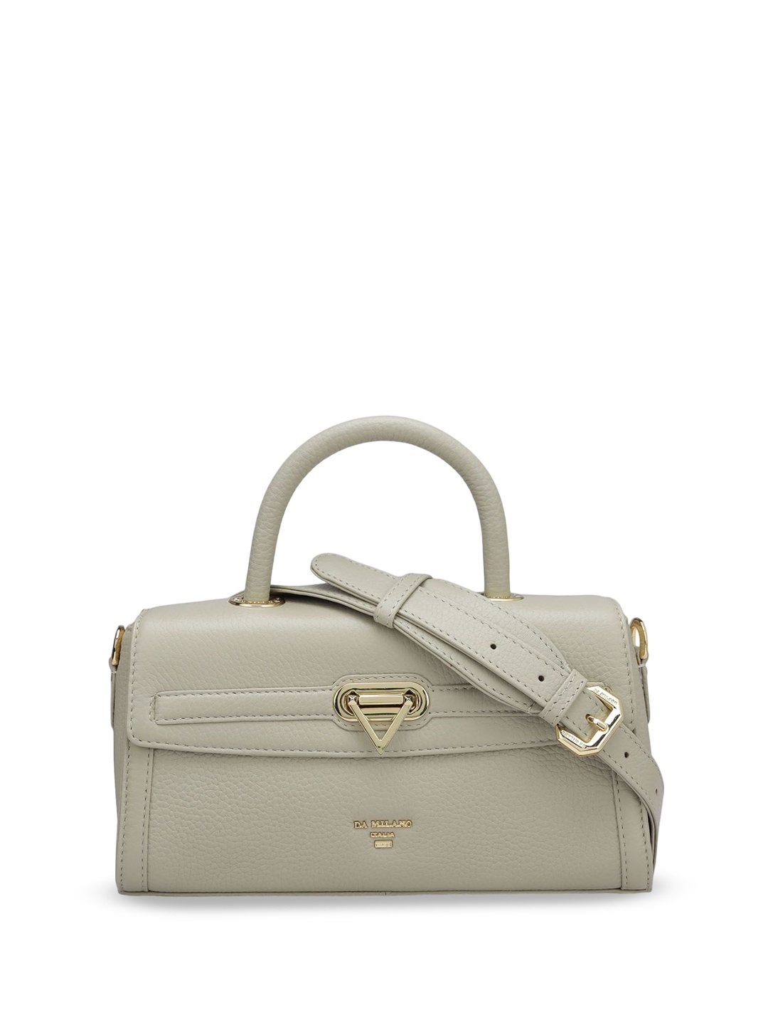 

Da Milano Women Leather Structured Satchel, Green