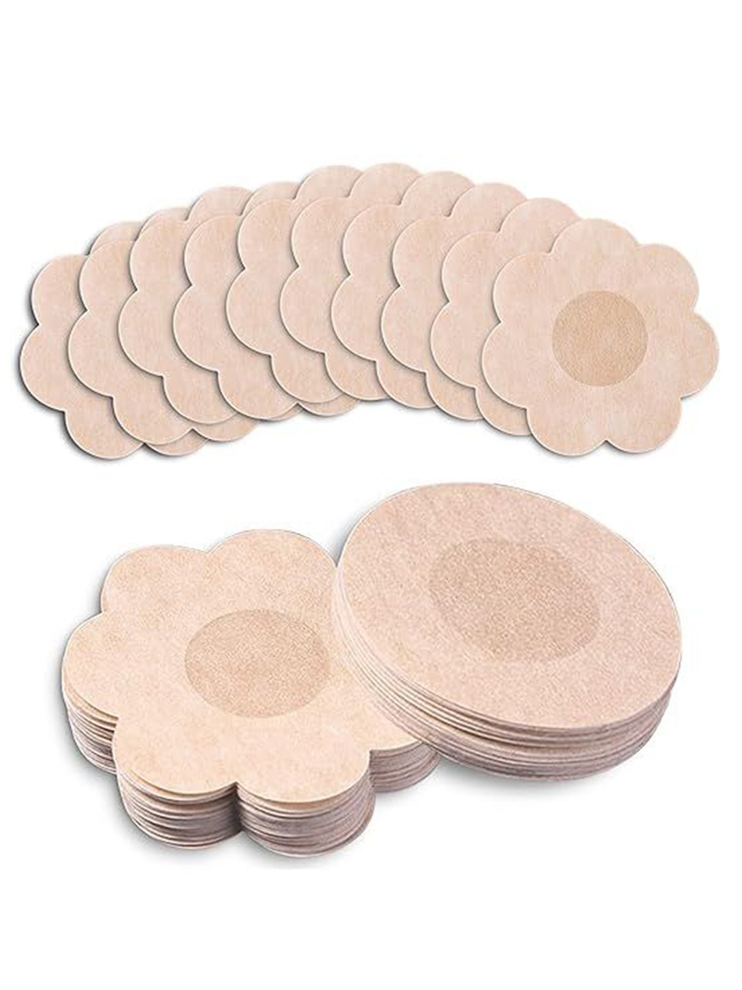 

BRACHY Pack of 5 Pairs Nipple Covers, Beige