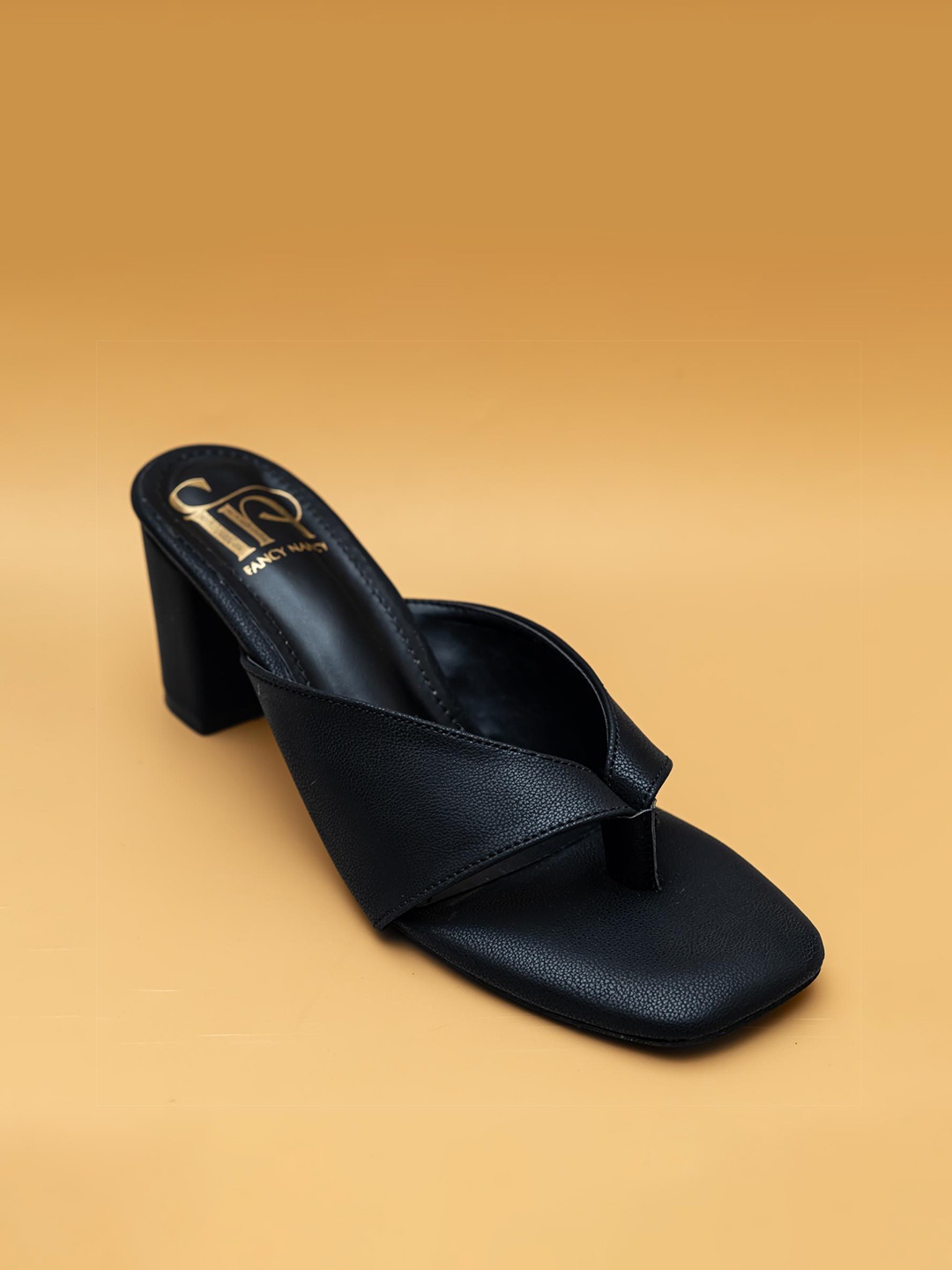 

Fancy Nancy Women Block Heels Sandals, Black