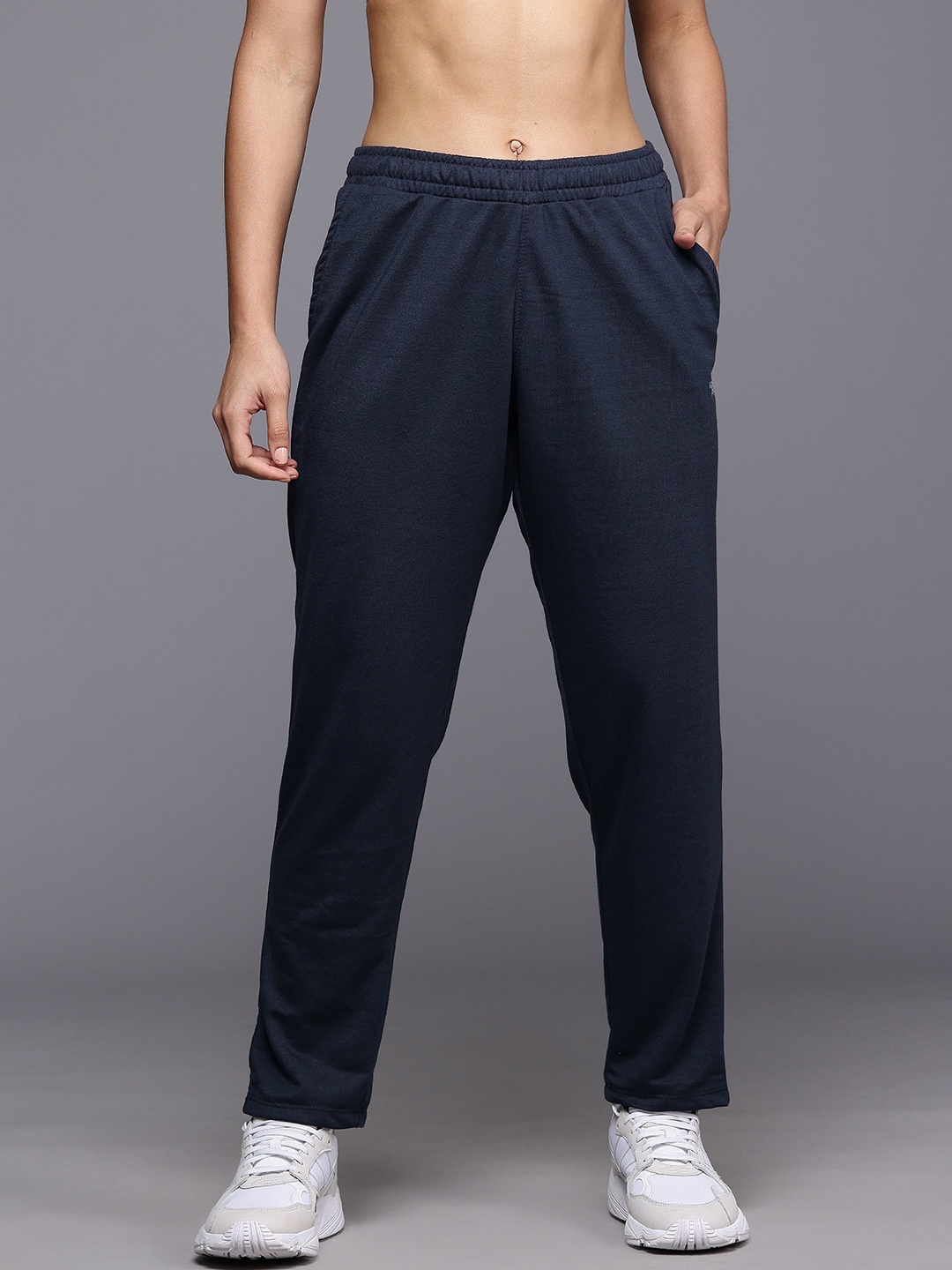 

HRX by Hrithik Roshan Women Lifestyle Track Pants, Navy blue