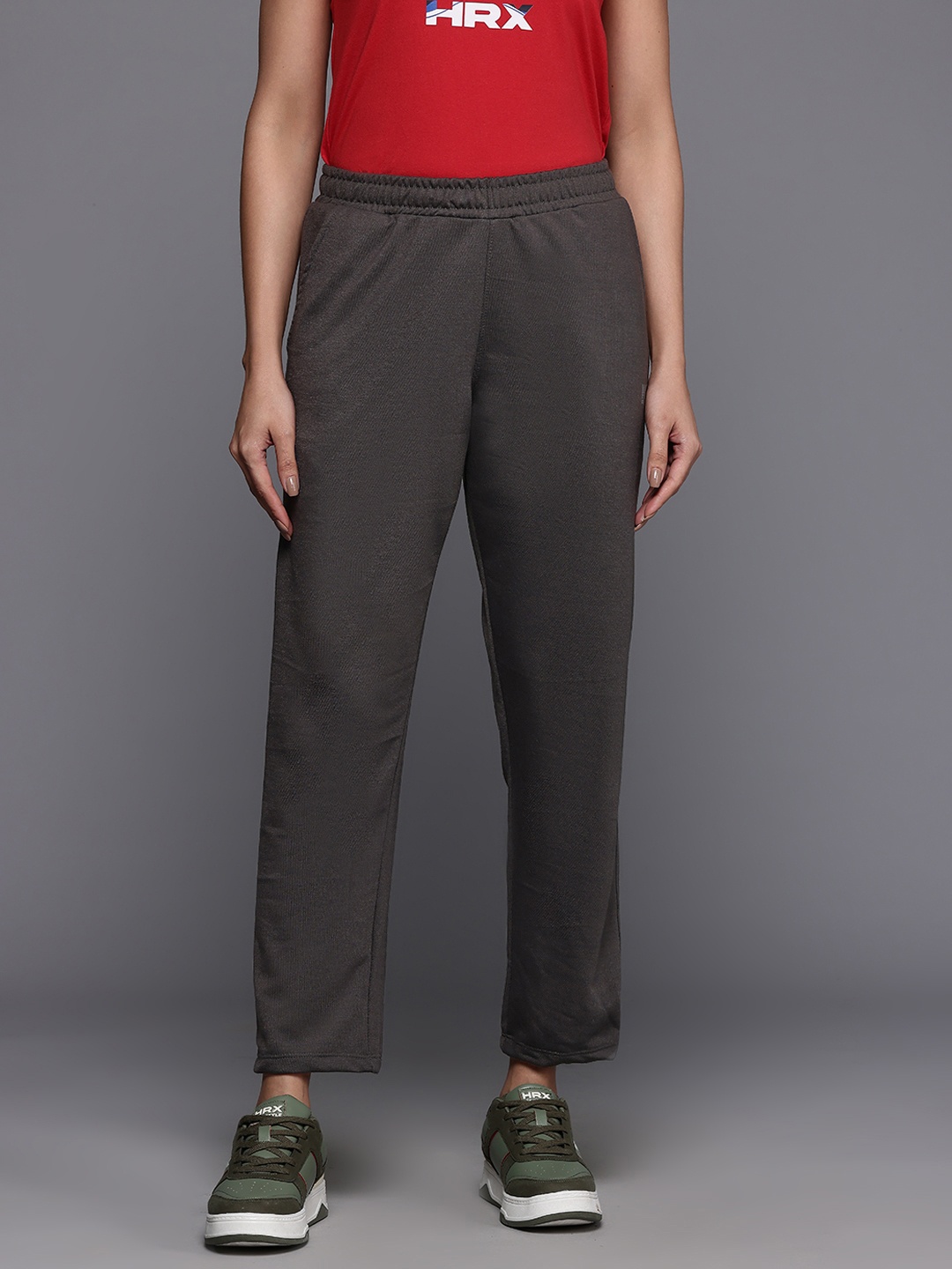 

HRX by Hrithik Roshan Women Track pants, Grey