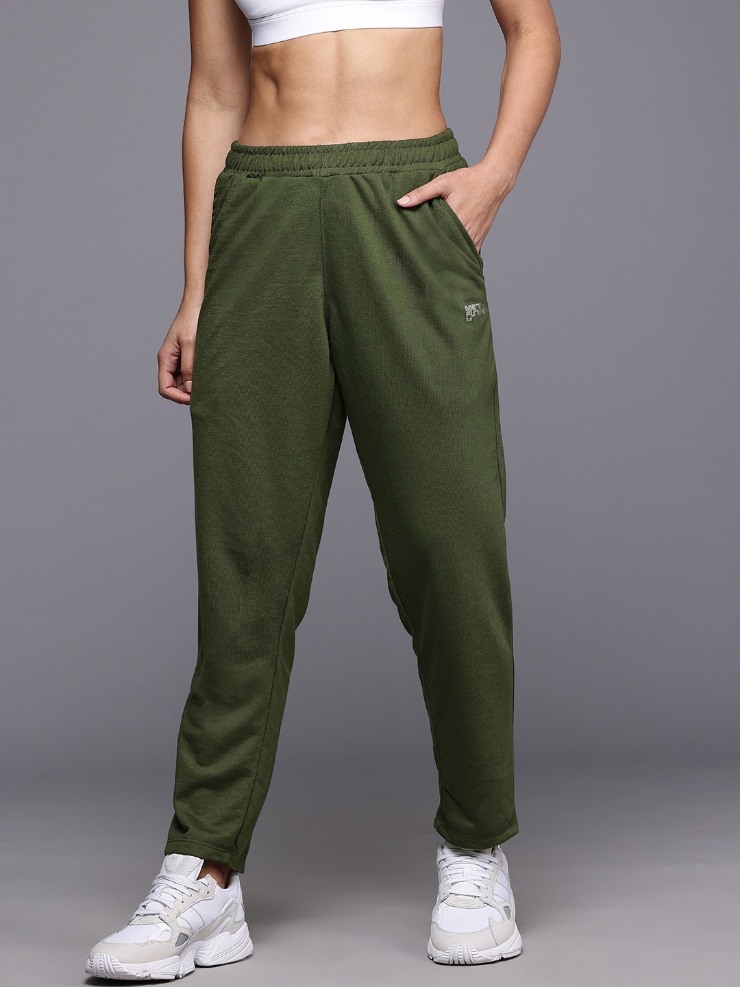 

HRX by Hrithik Roshan Women Lifestyle Track Pants, Green