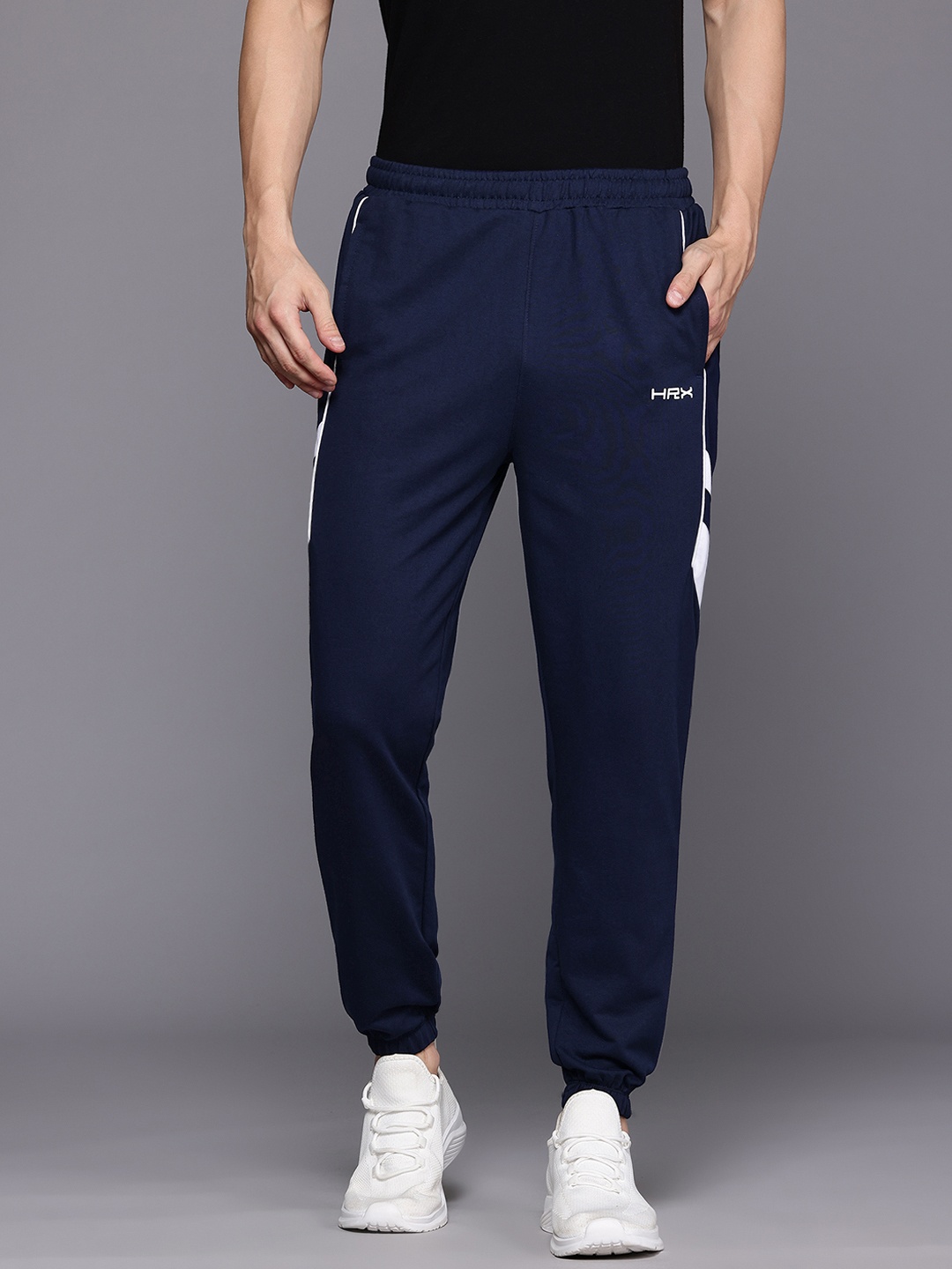 

HRX by Hrithik Roshan Men Casual Joggers, Navy blue