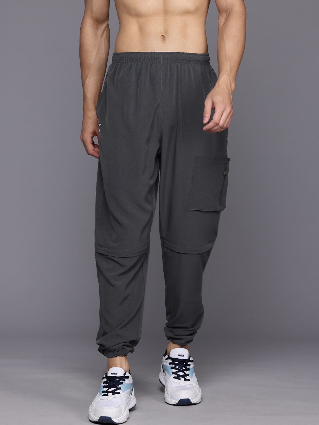 

HRX by Hrithik Roshan Men Lifestyle Track pants, Charcoal